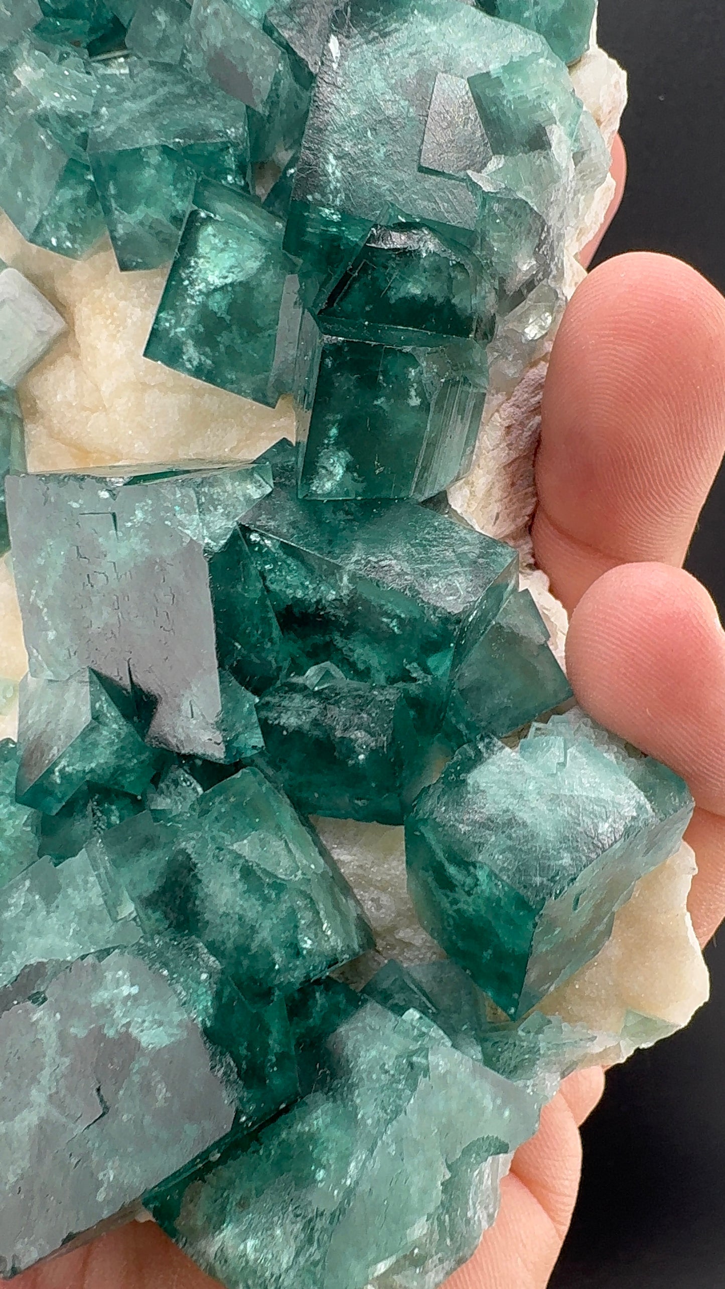 Green Fluorite Matrix from Madagascar (S1)