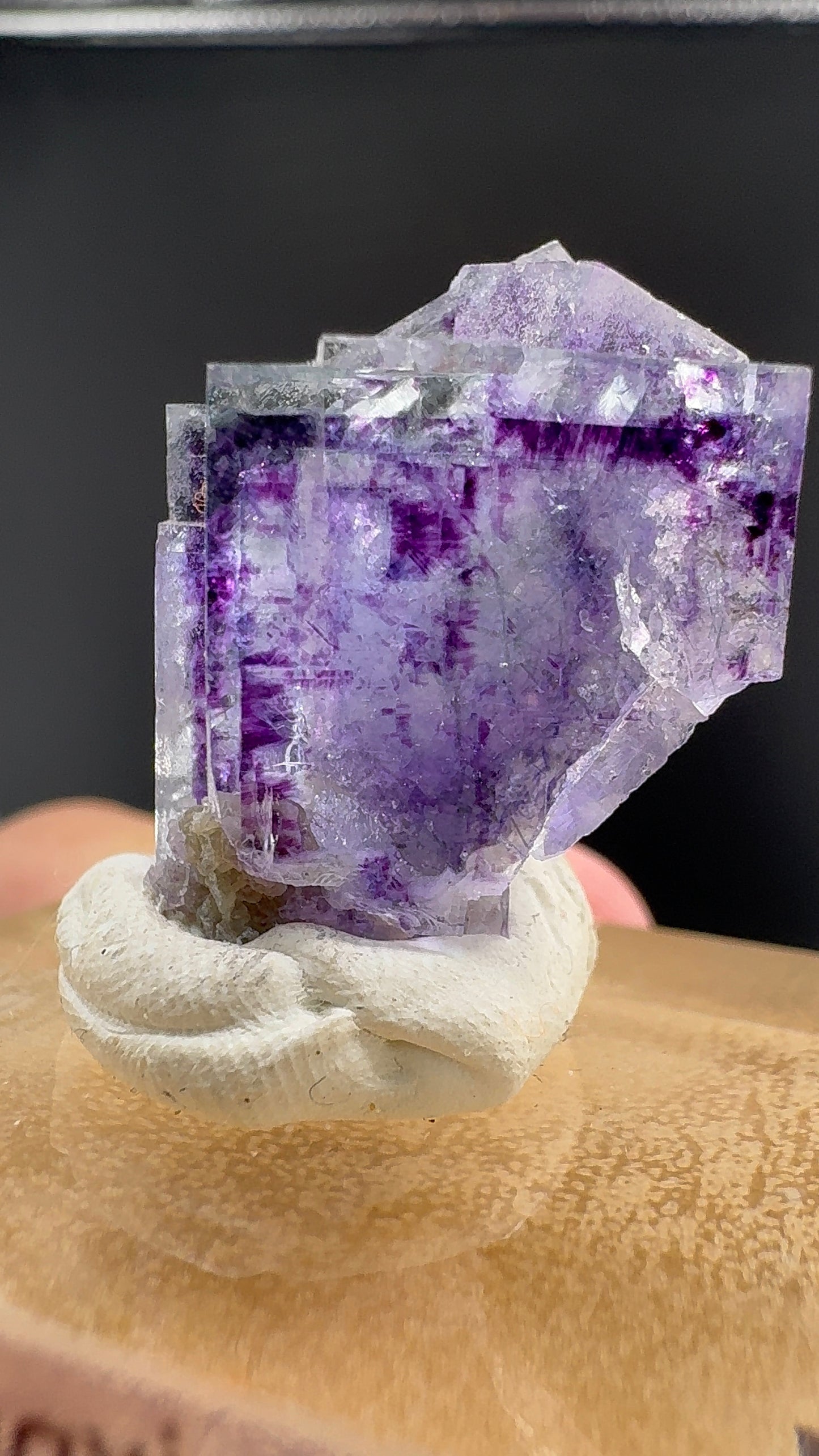 Purple Phantom Fluorite (B13)