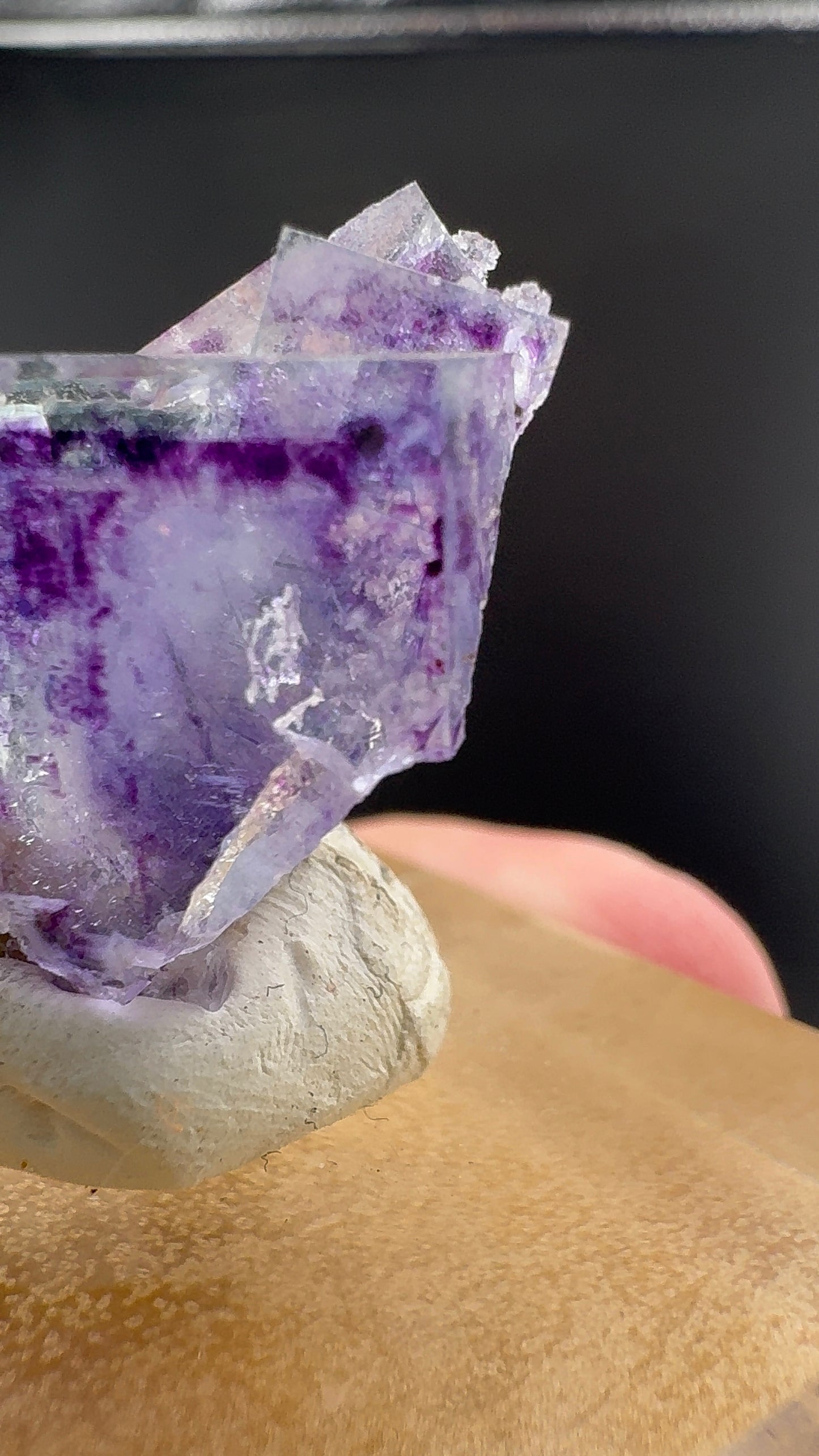 Purple Phantom Fluorite (B13)