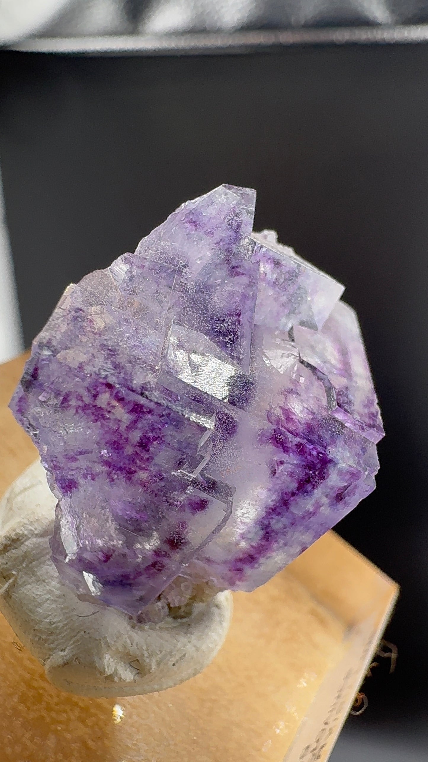 Purple Phantom Fluorite (B13)