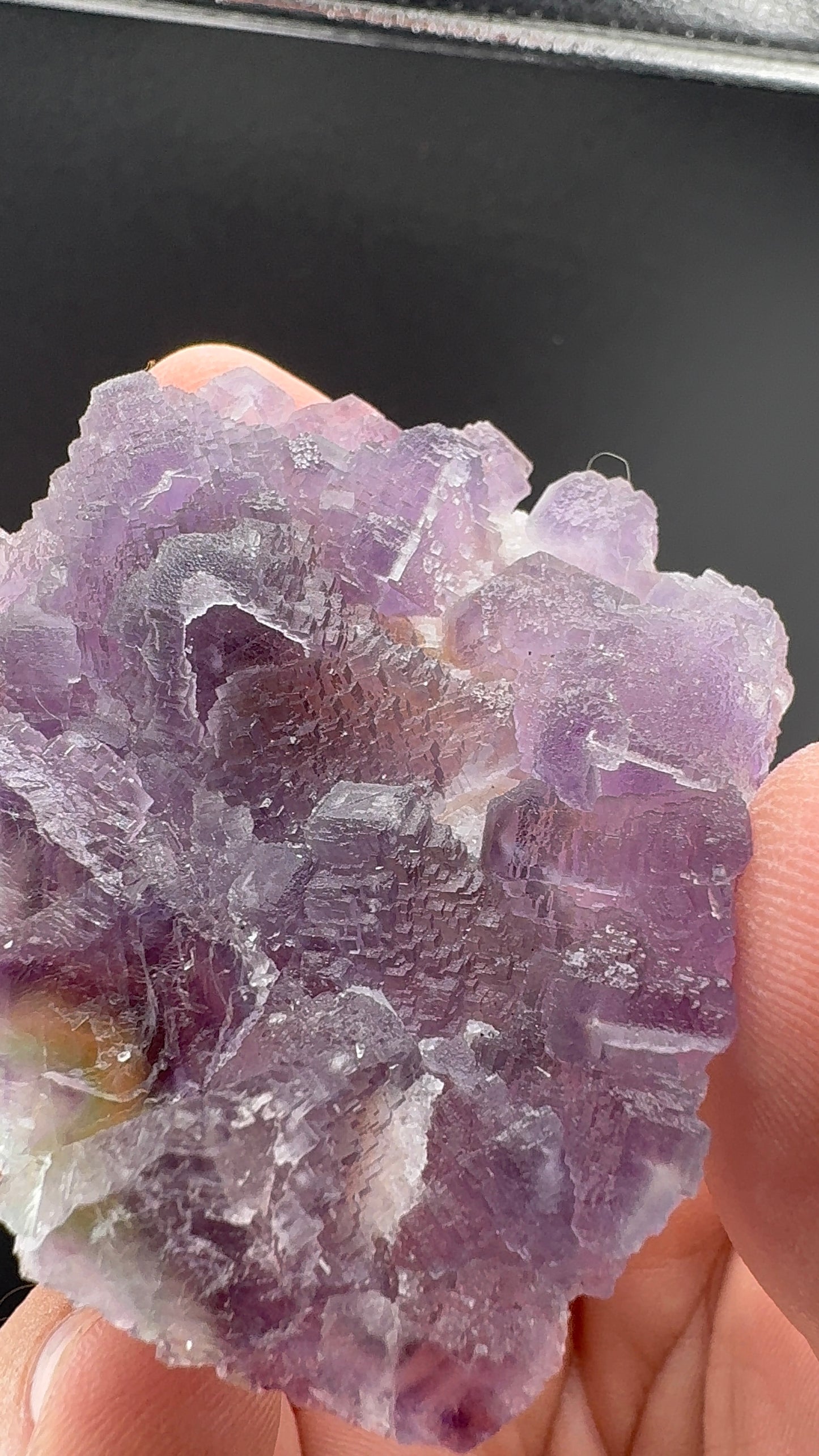 Purple Fluorite from Zhejiang (S10)