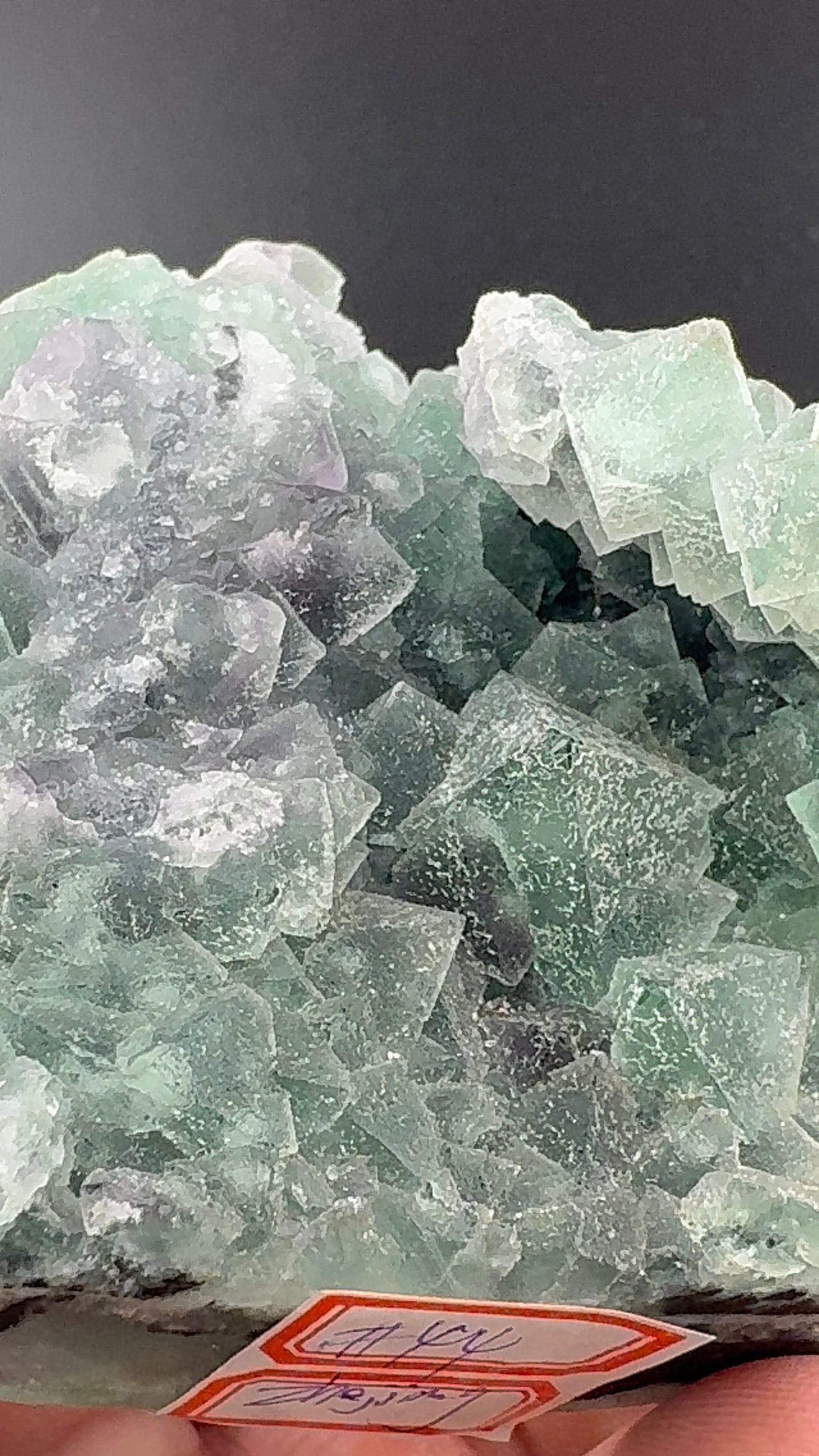 Sugar Green Fluorite from Zhejiang (S12)