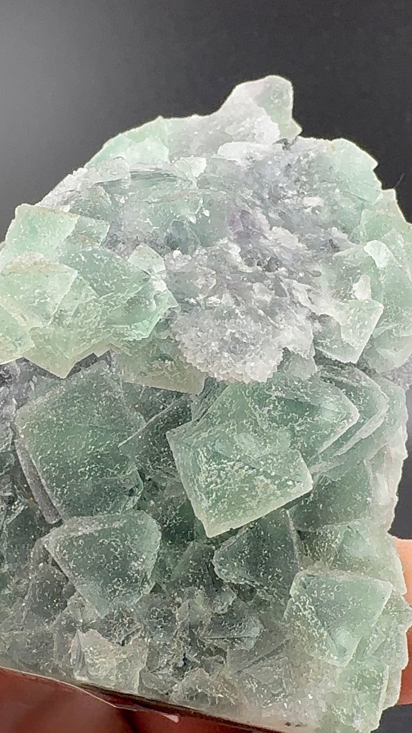 Sugar Green Fluorite from Zhejiang (S12)