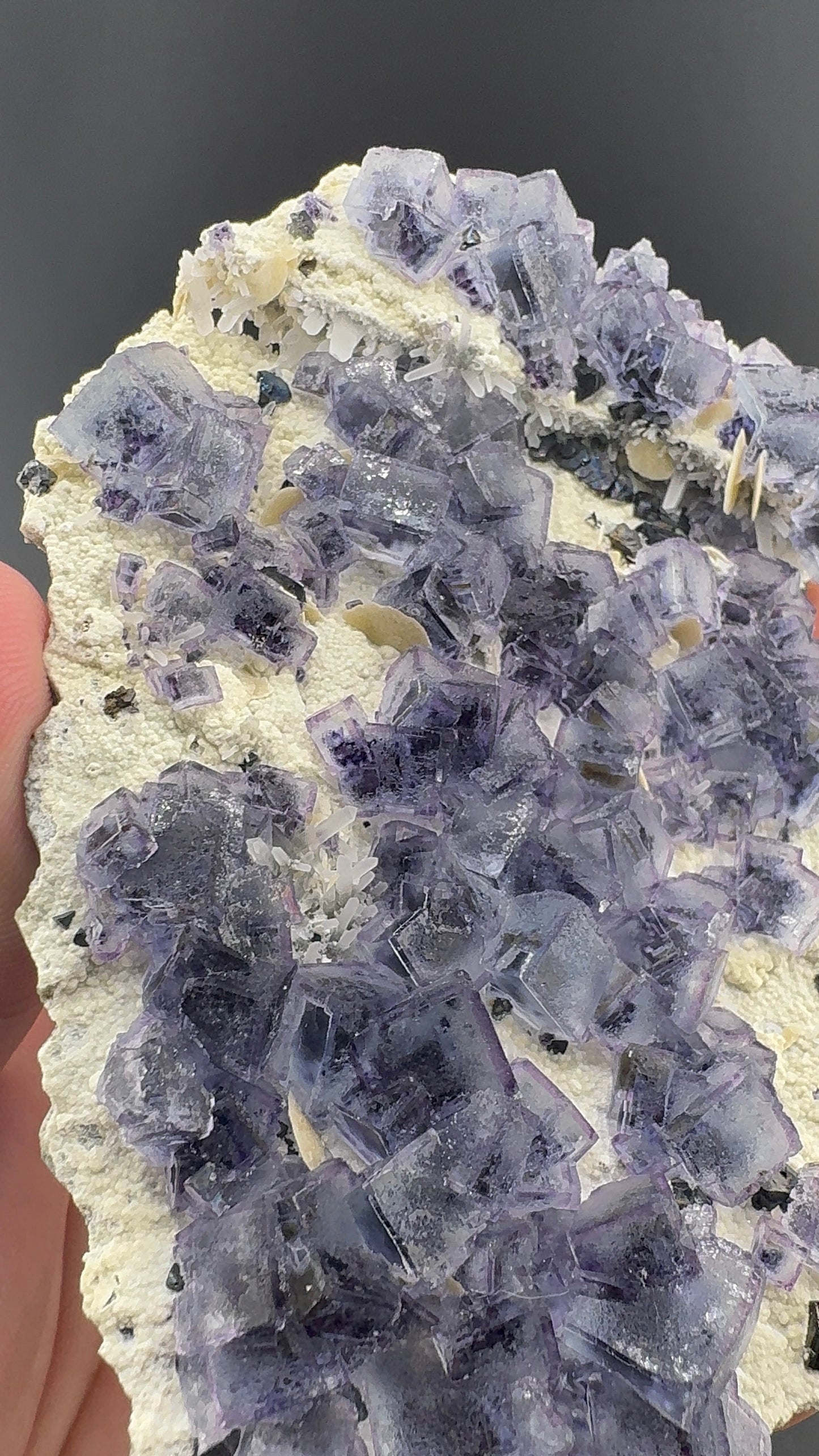 Purple Phantom Fluorite Formation (S15)