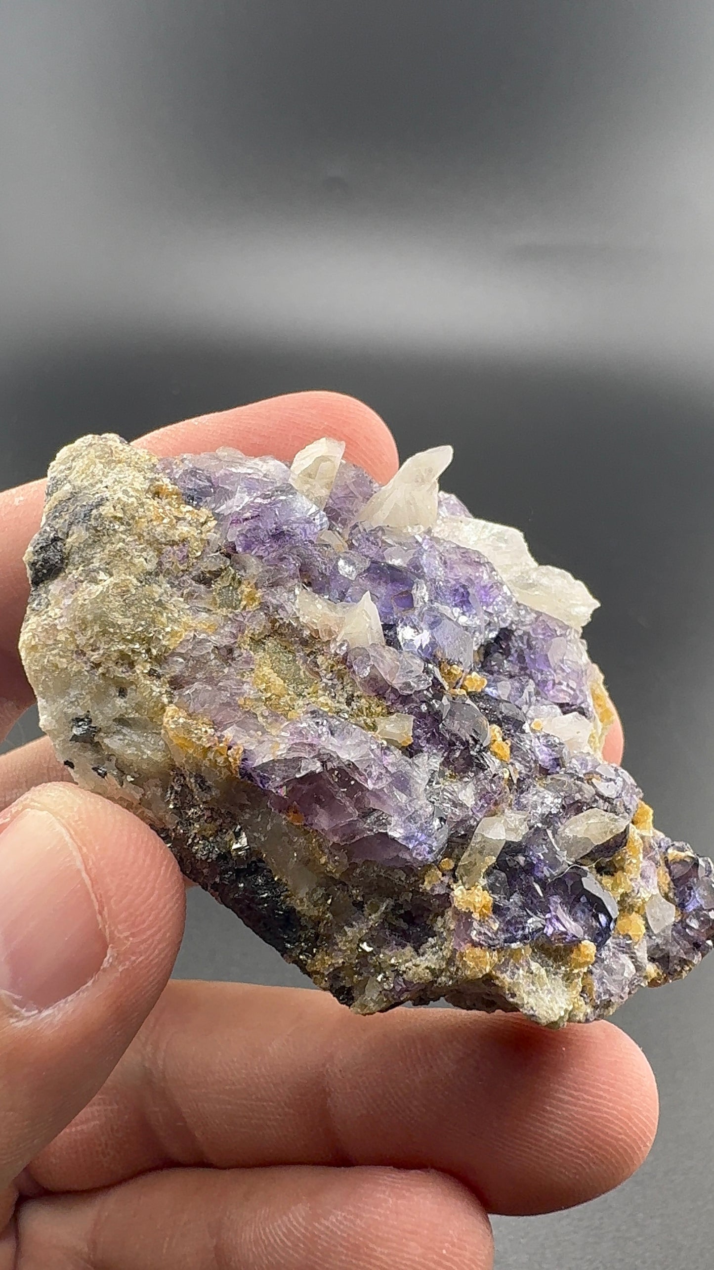 Yindu Purple Fluorite Formation (S34)