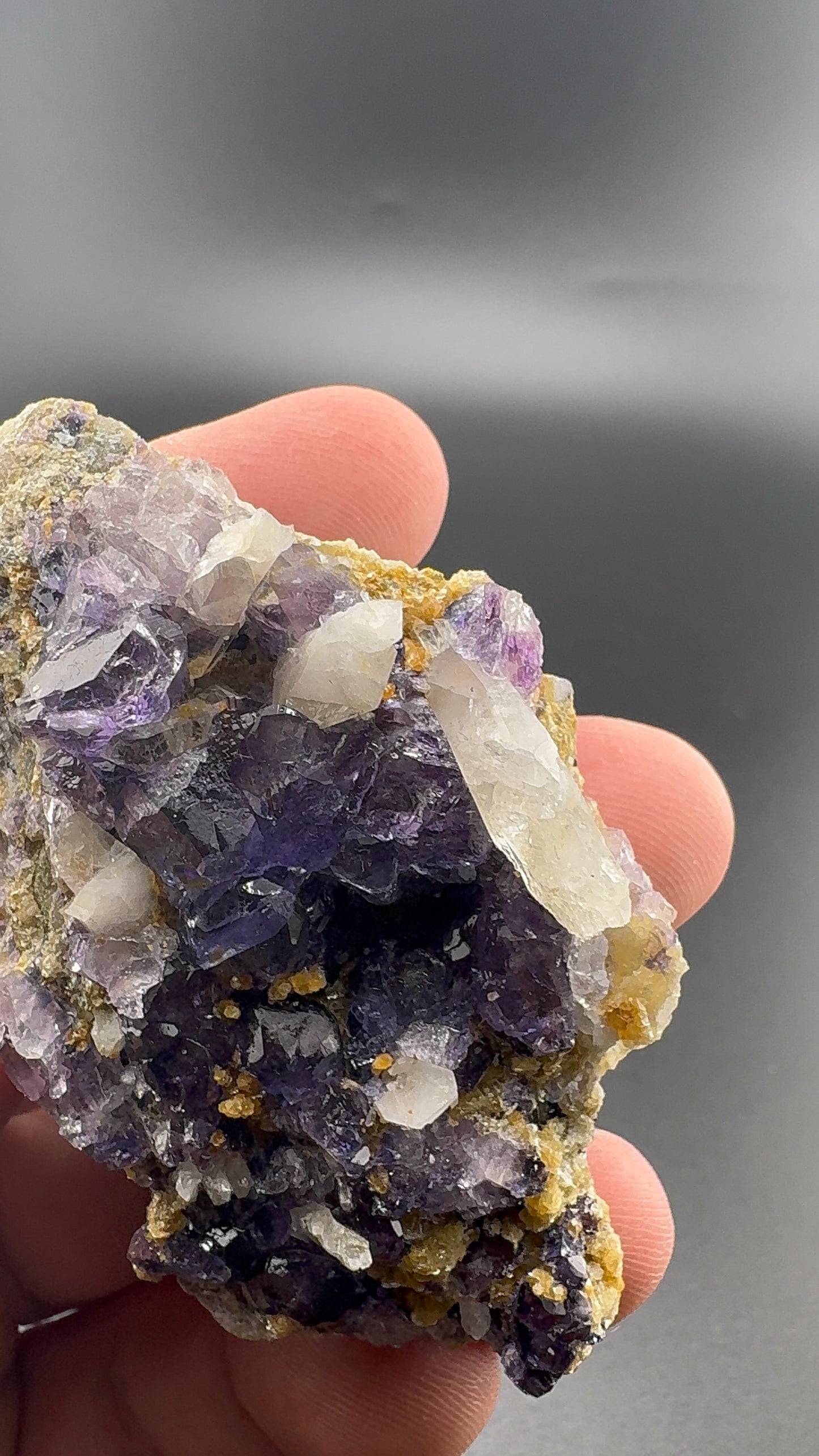 Yindu Purple Fluorite Formation (S34)