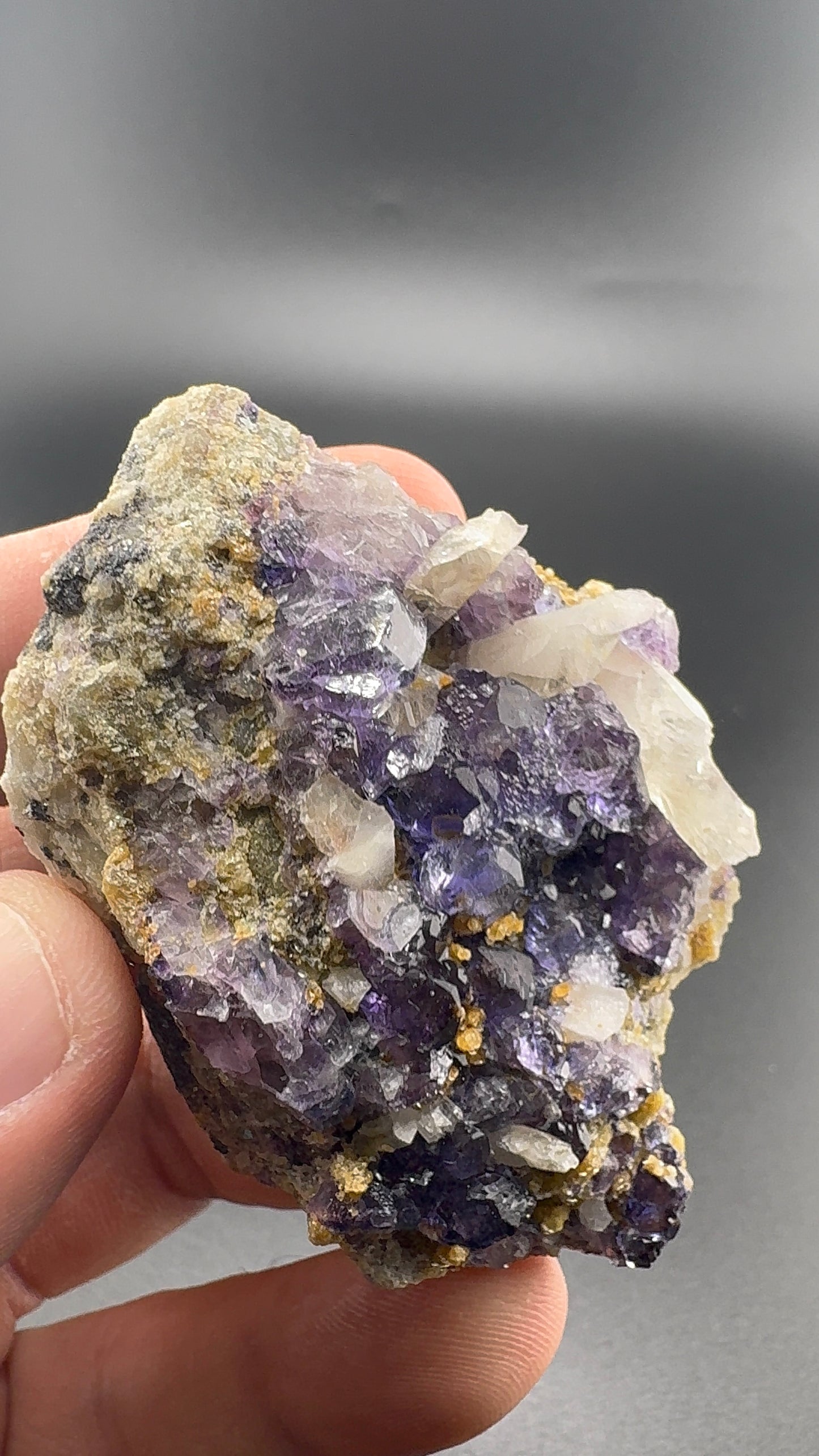 Yindu Purple Fluorite Formation (S34)