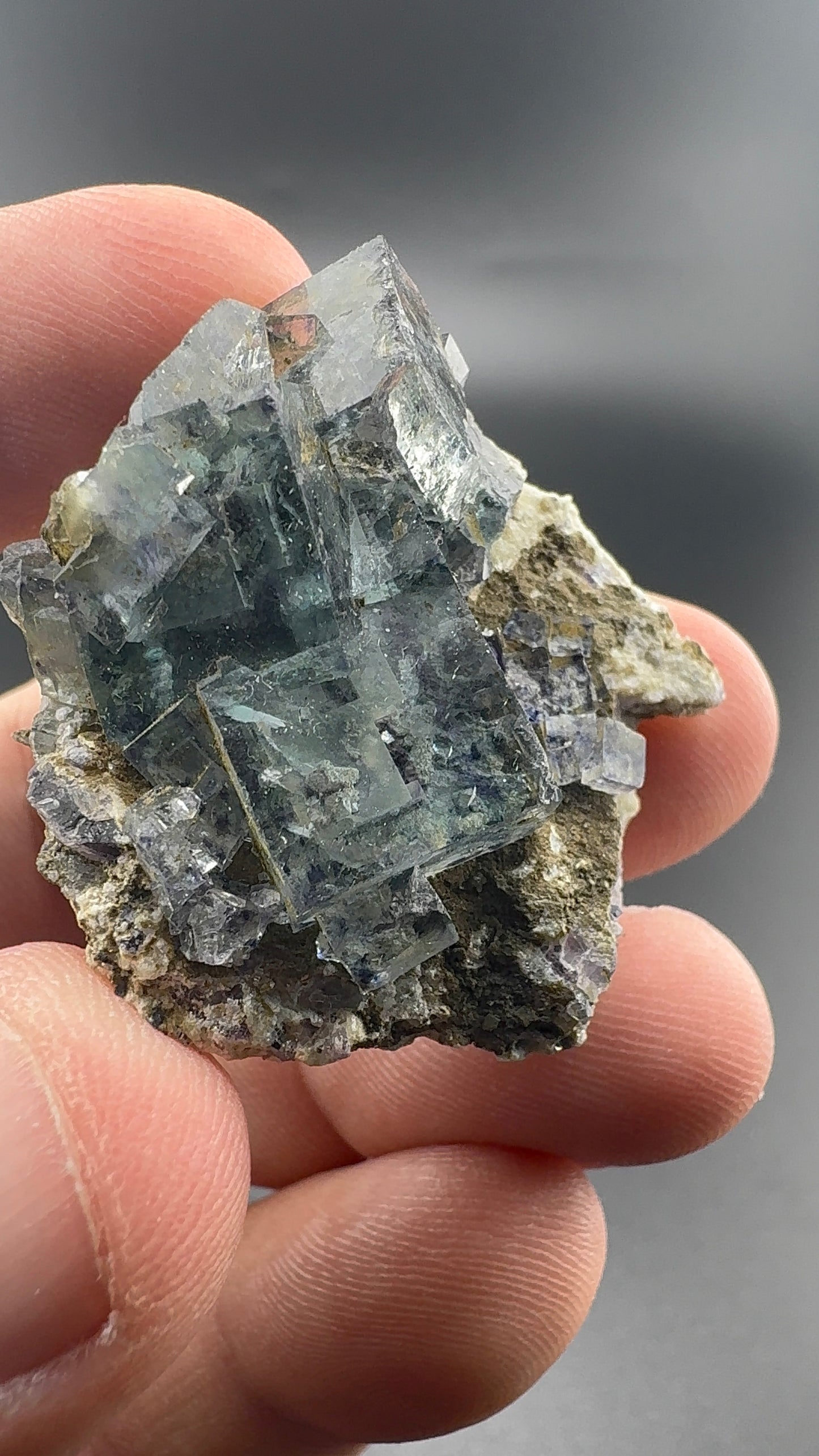 Yindu Transparent Fluorite Cubes (B19)