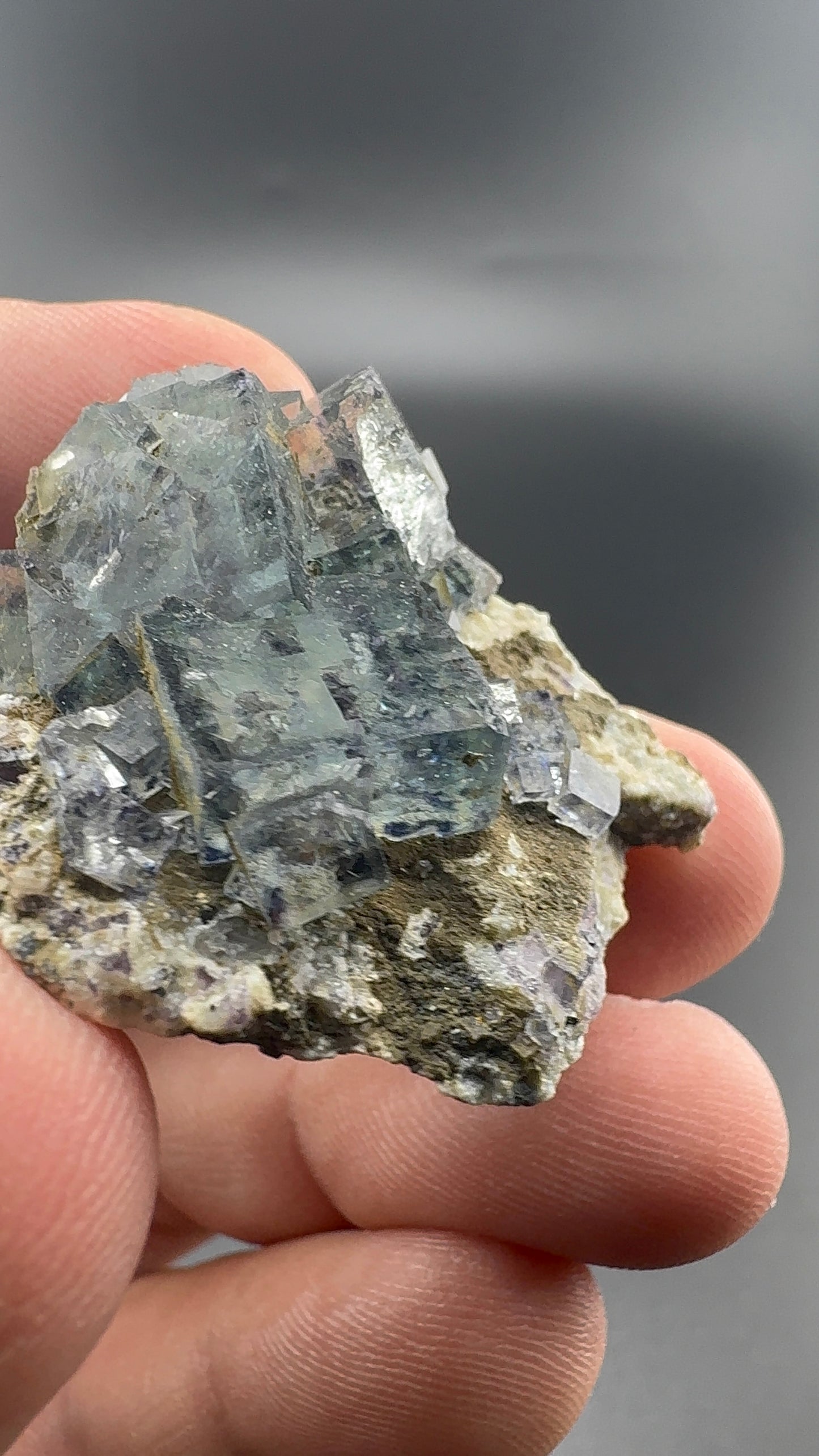 Yindu Transparent Fluorite Cubes (B19)