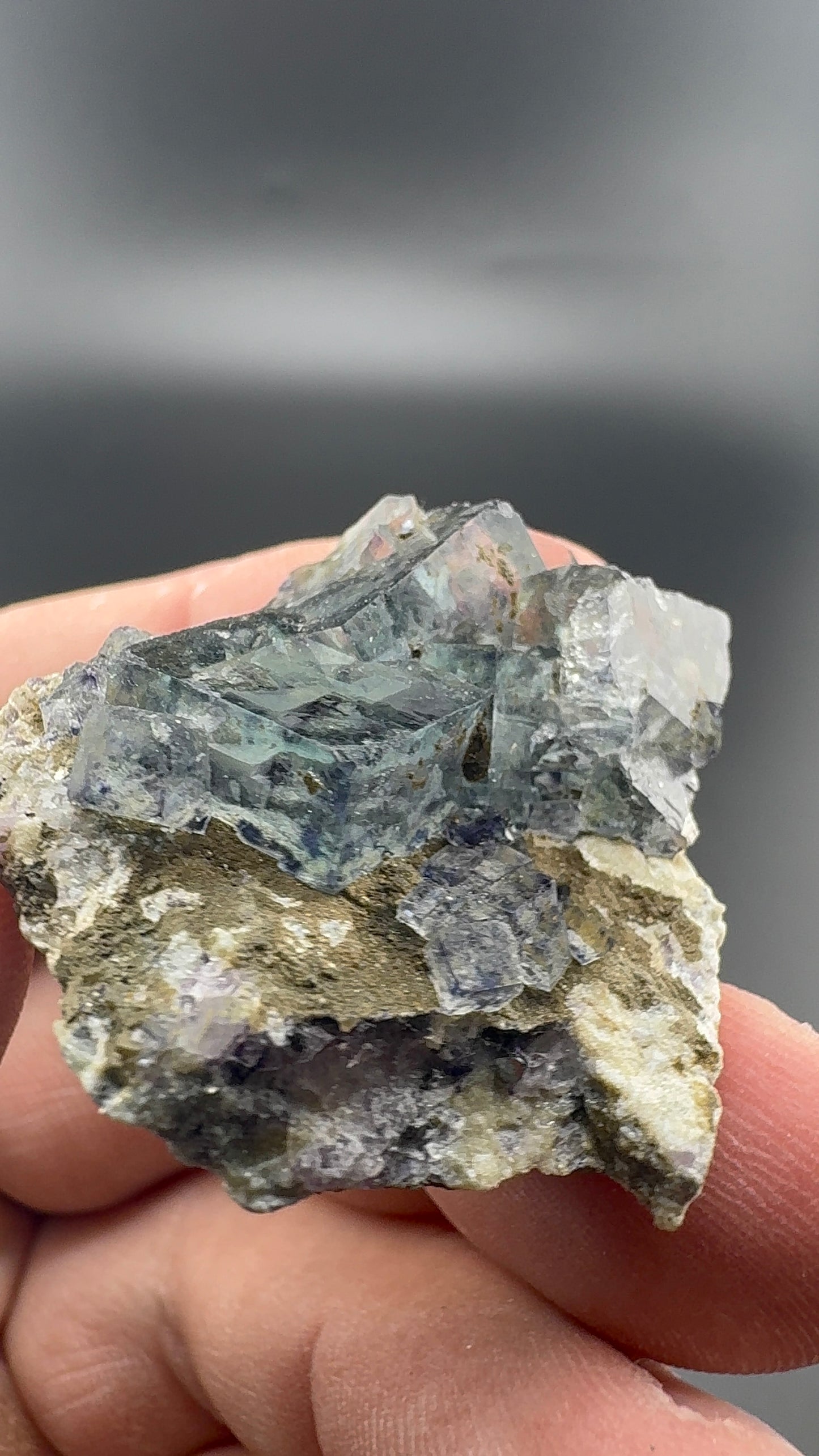 Yindu Transparent Fluorite Cubes (B19)