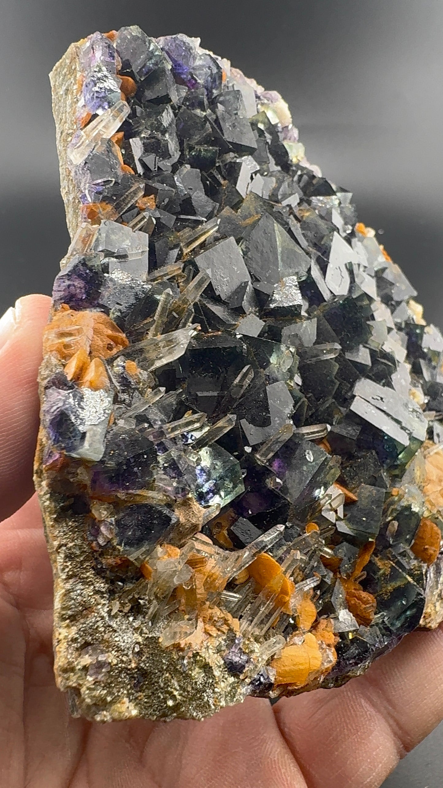 Yindu Purple Fluorite Formation (S29)