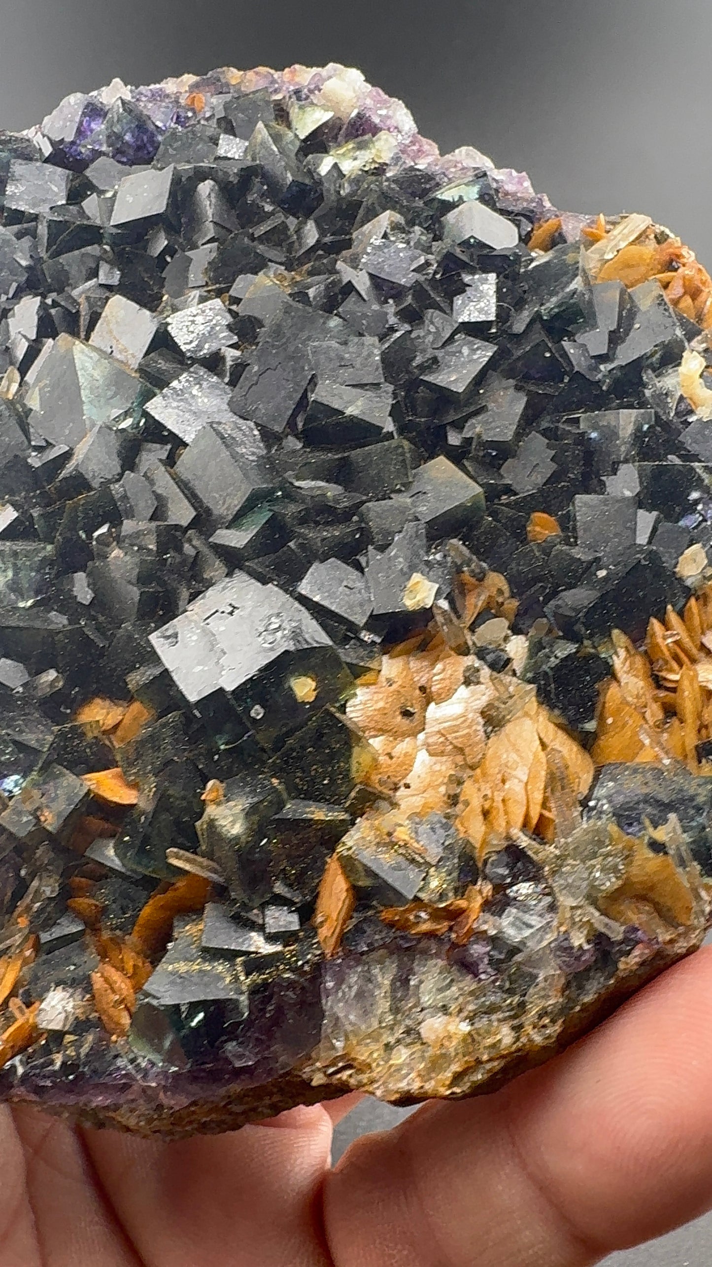 Yindu Purple Fluorite Formation (S29)