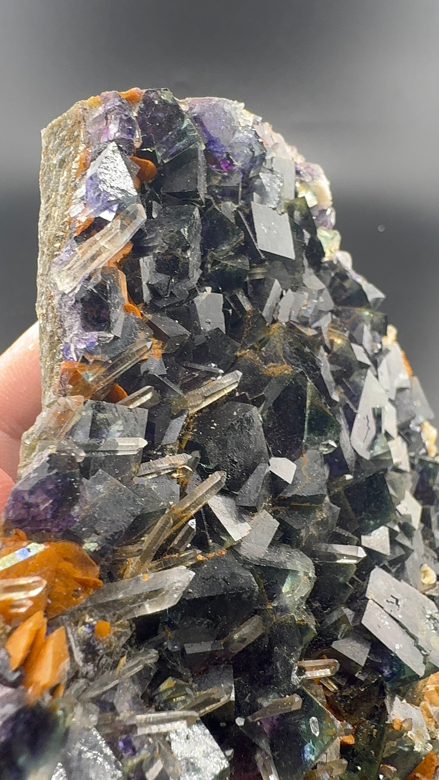Yindu Purple Fluorite Formation (S29)