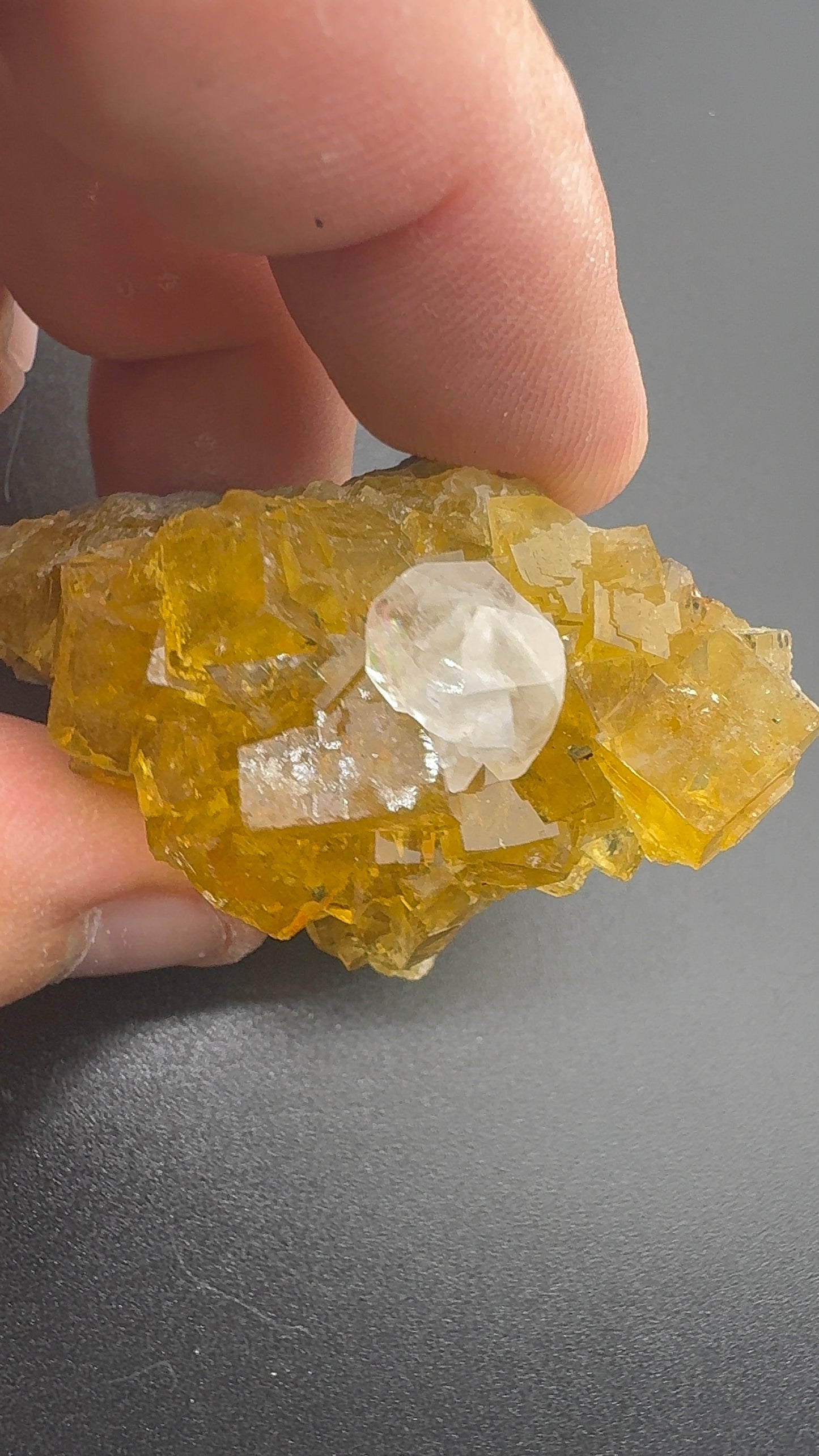 Yellow Fluorite from Spain (SF6)