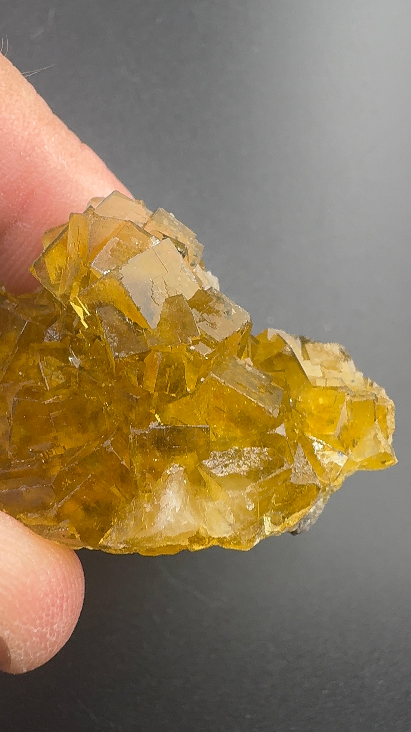 Yellow Fluorite from Spain (SF7)
