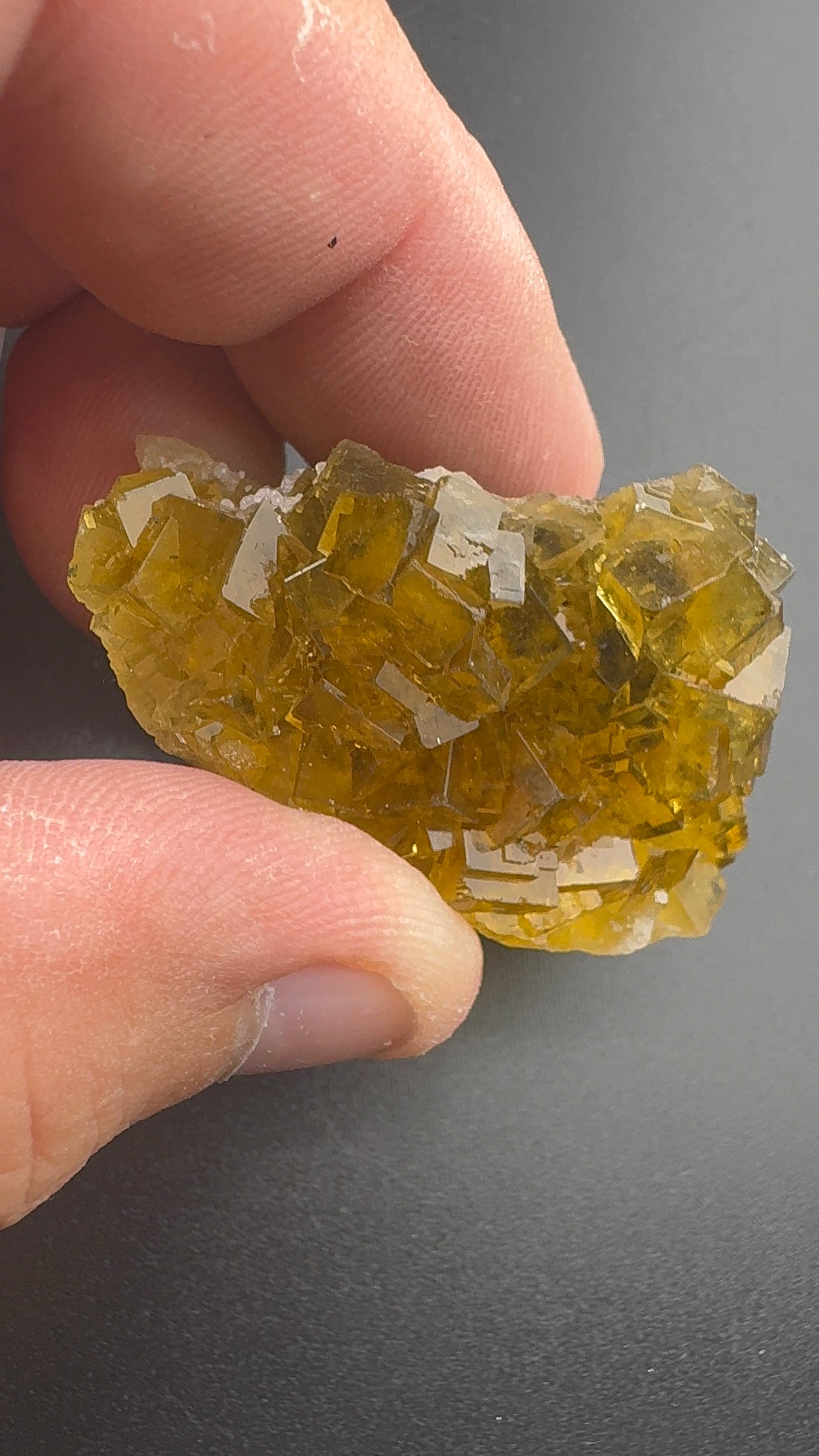 Yellow Fluorite from Spain (SF7)