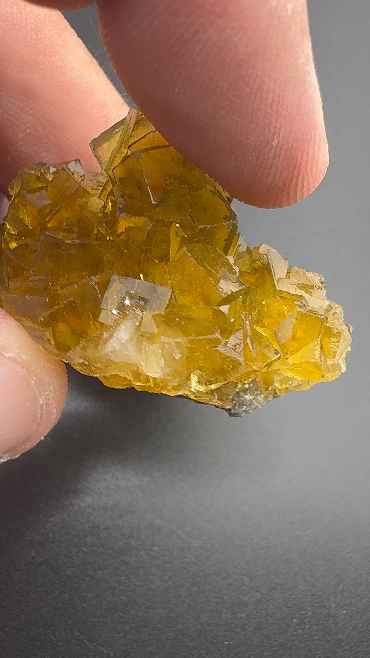 Yellow Fluorite from Spain (SF7)