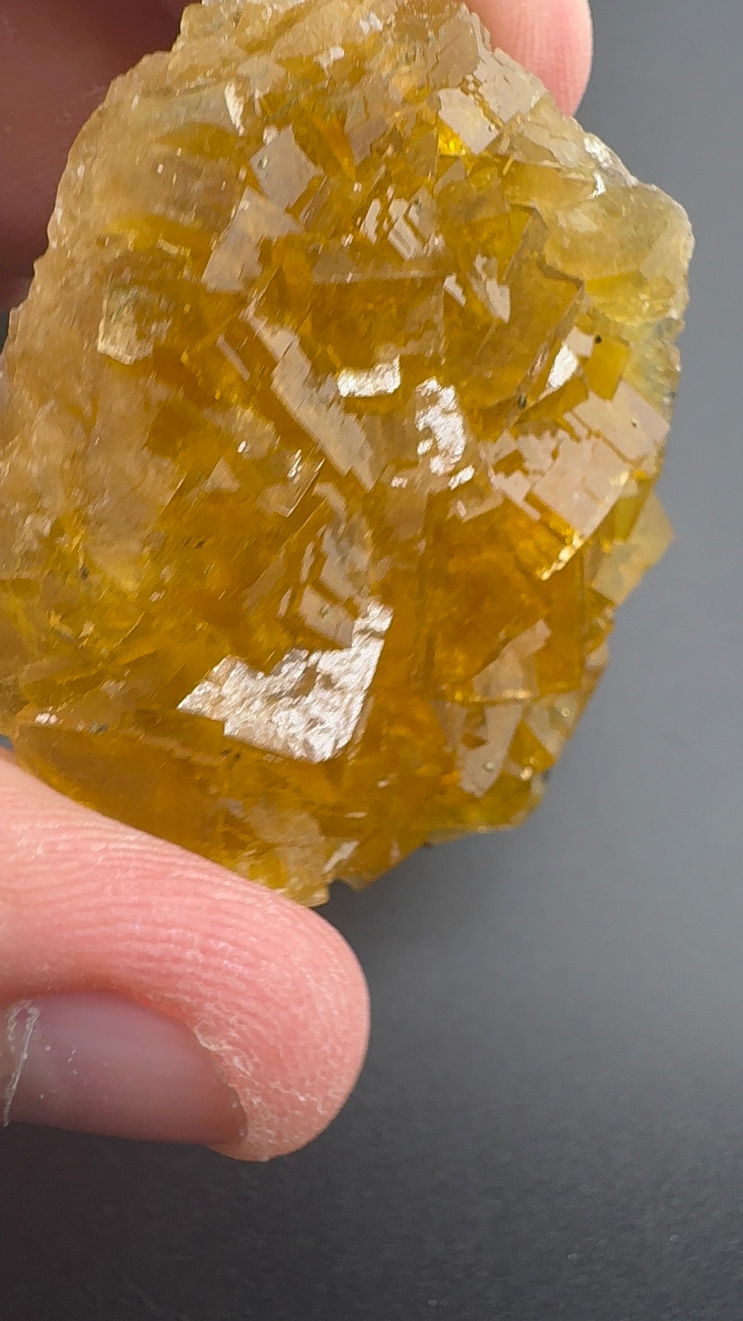 Yellow Fluorite from Spain (SF8)
