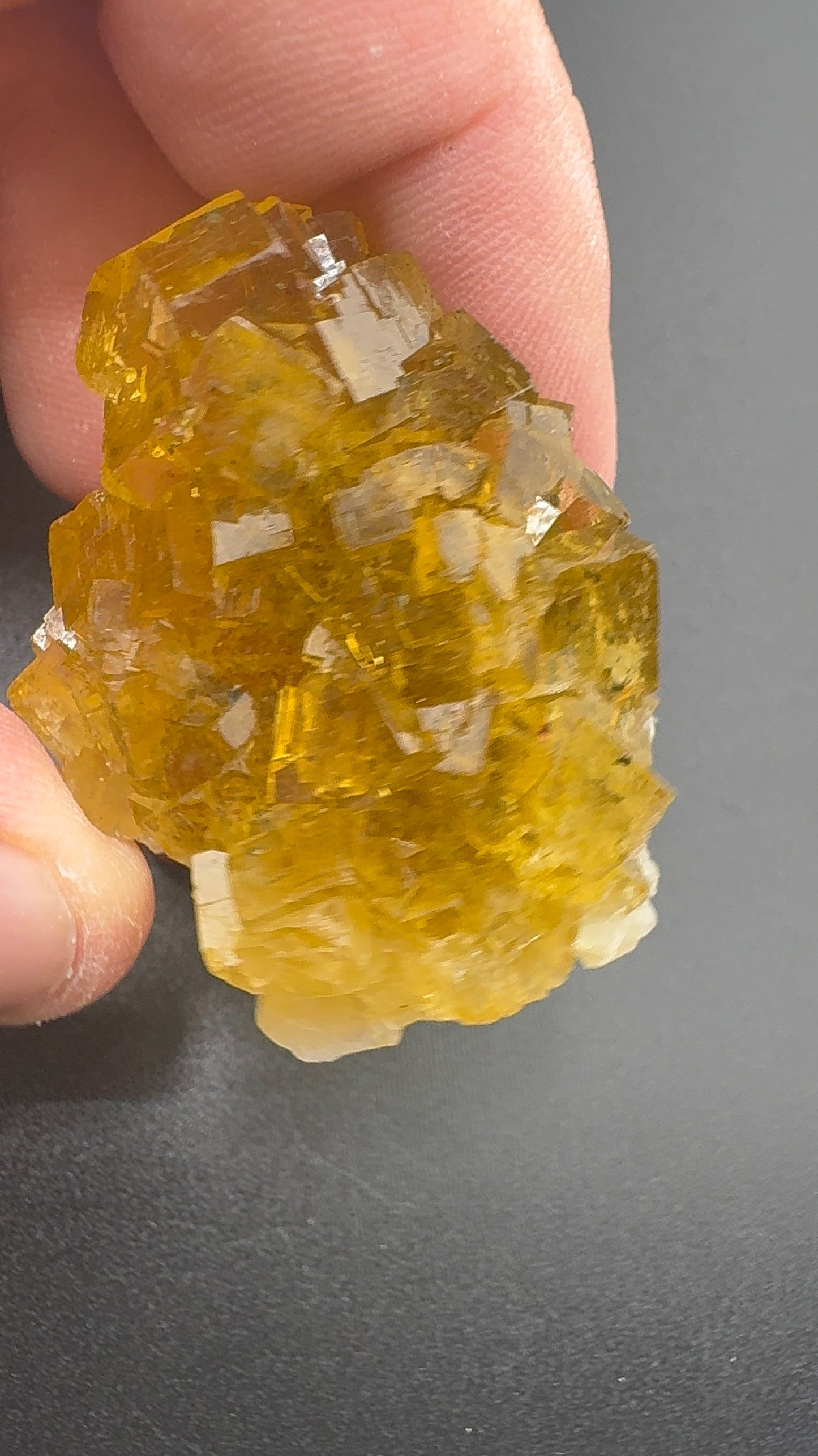 Yellow Fluorite from Spain (SF9)