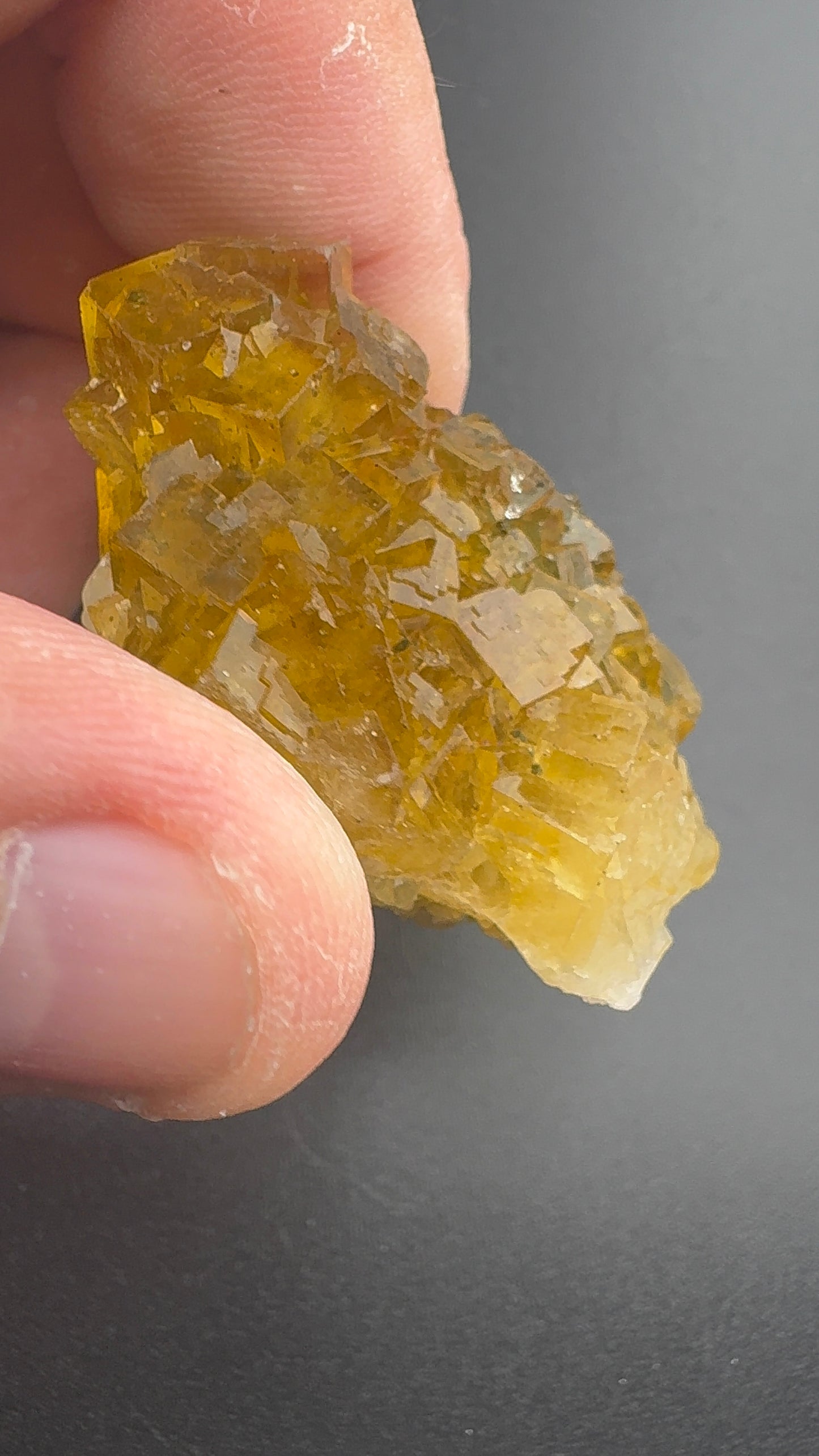 Yellow Fluorite from Spain (SF9)