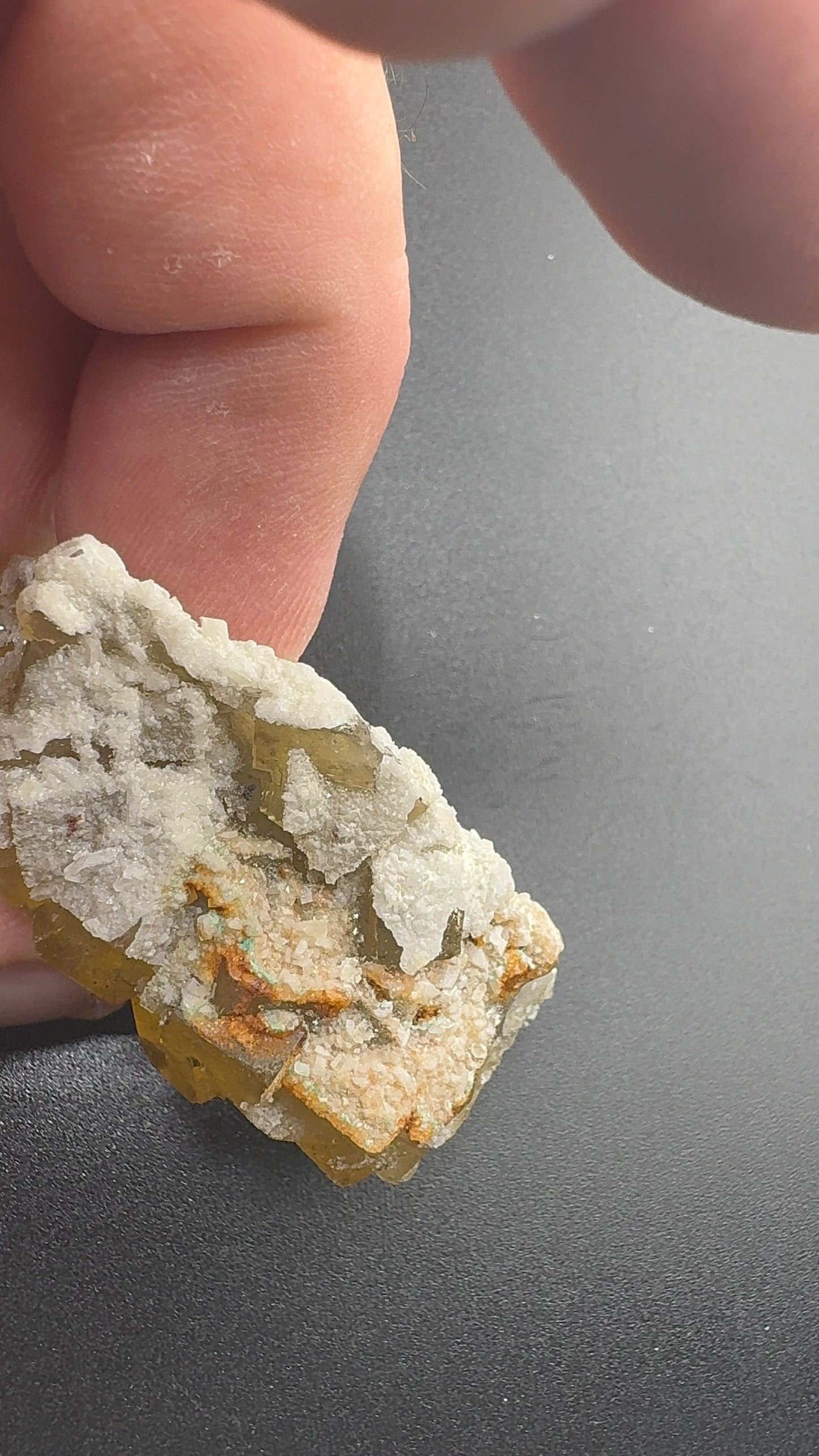 Yellow Fluorite from Spain (SF11)