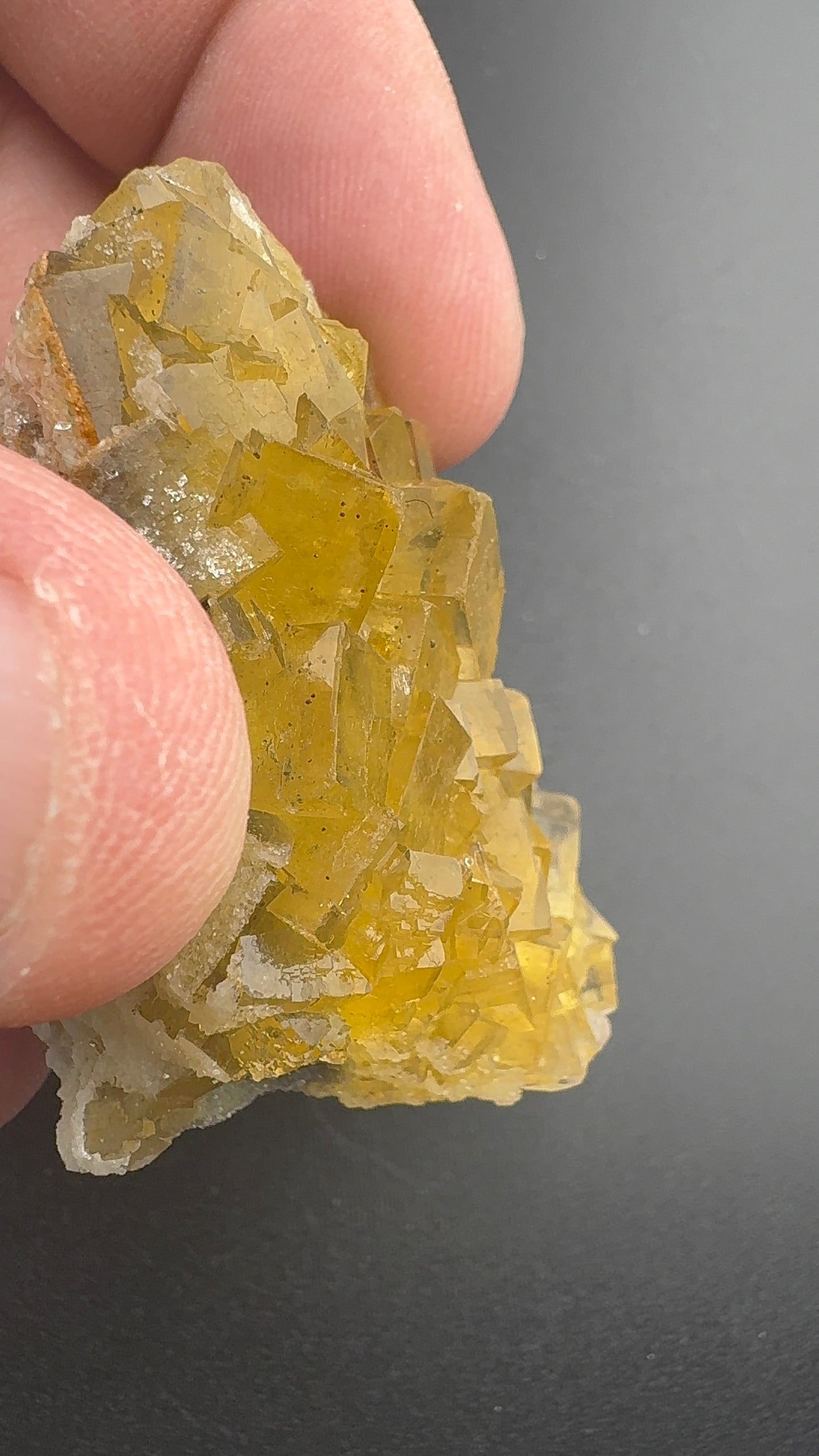 Yellow Fluorite from Spain (SF11)