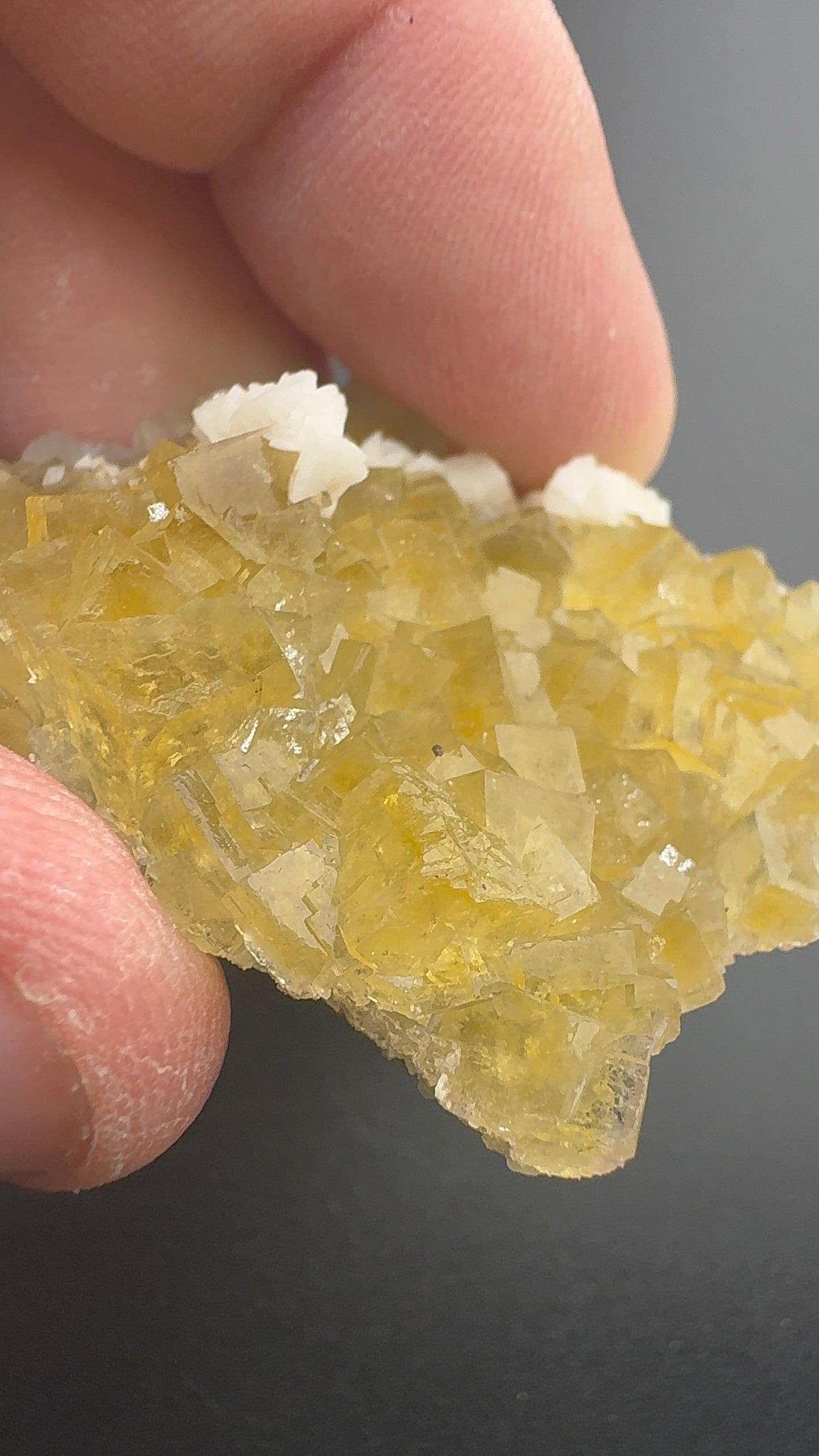 Yellow Fluorite from Spain (SF12)