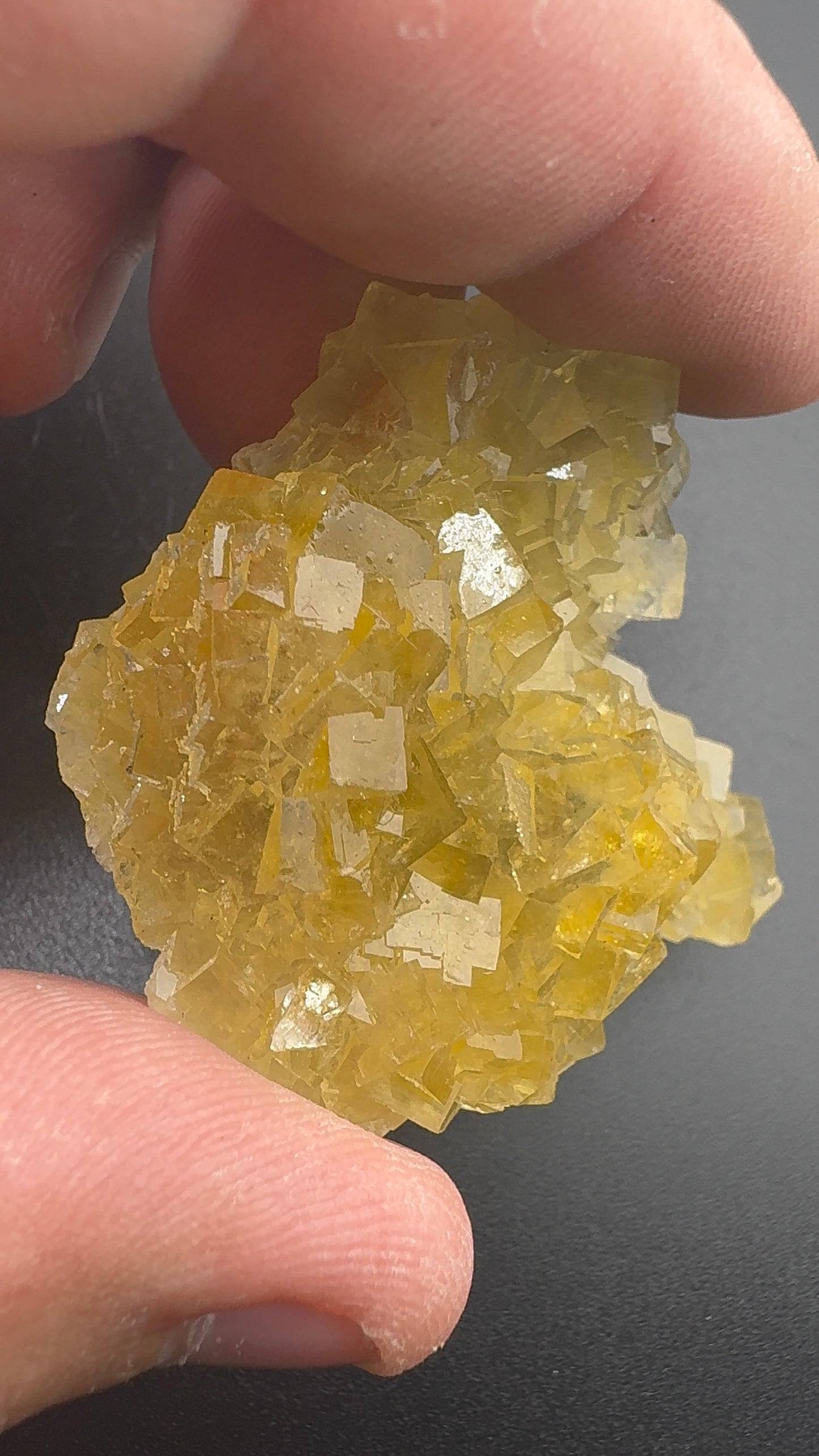 Yellow Fluorite from Spain (SF13)
