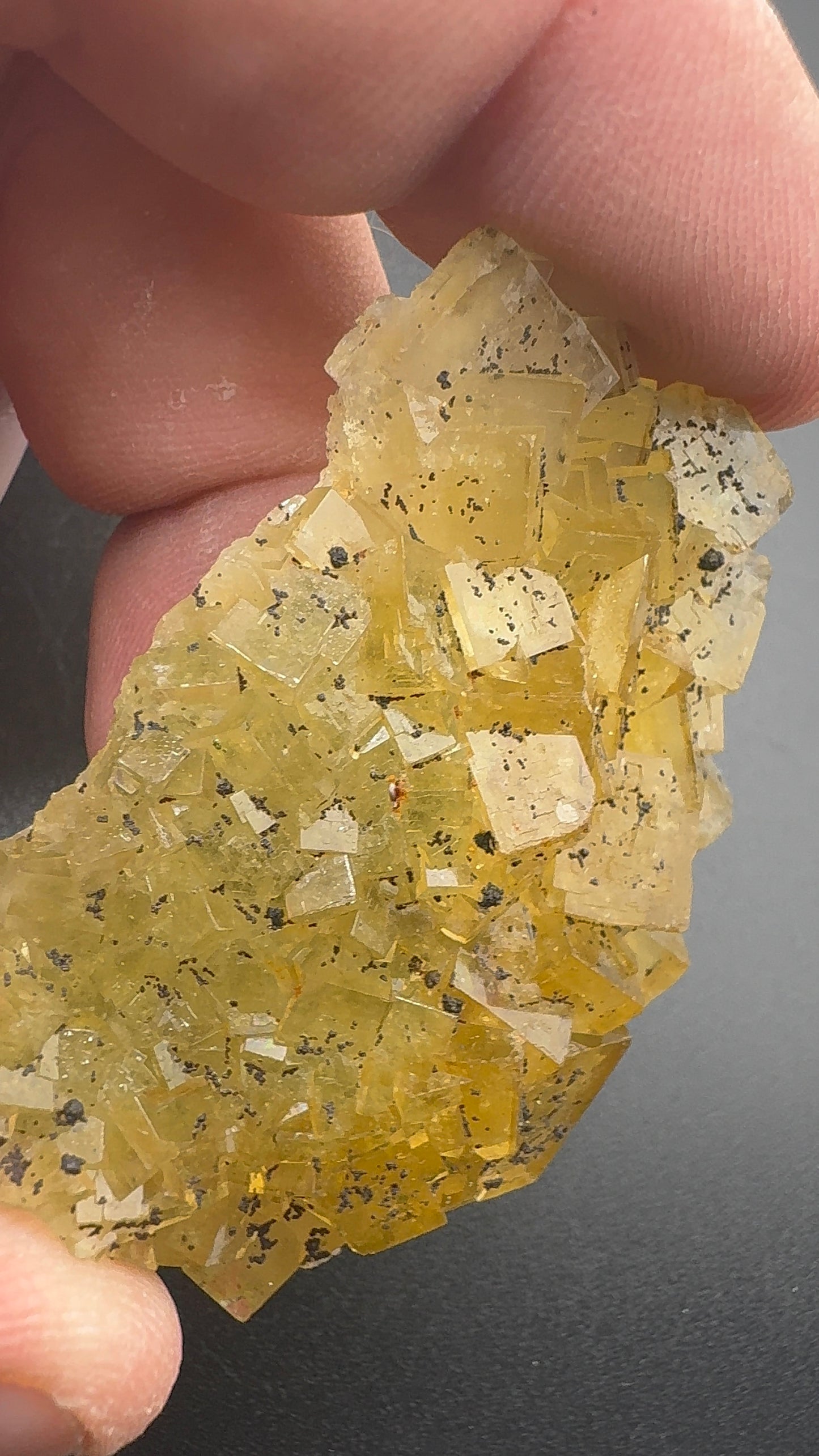 Yellow Fluorite from Spain (SF14)