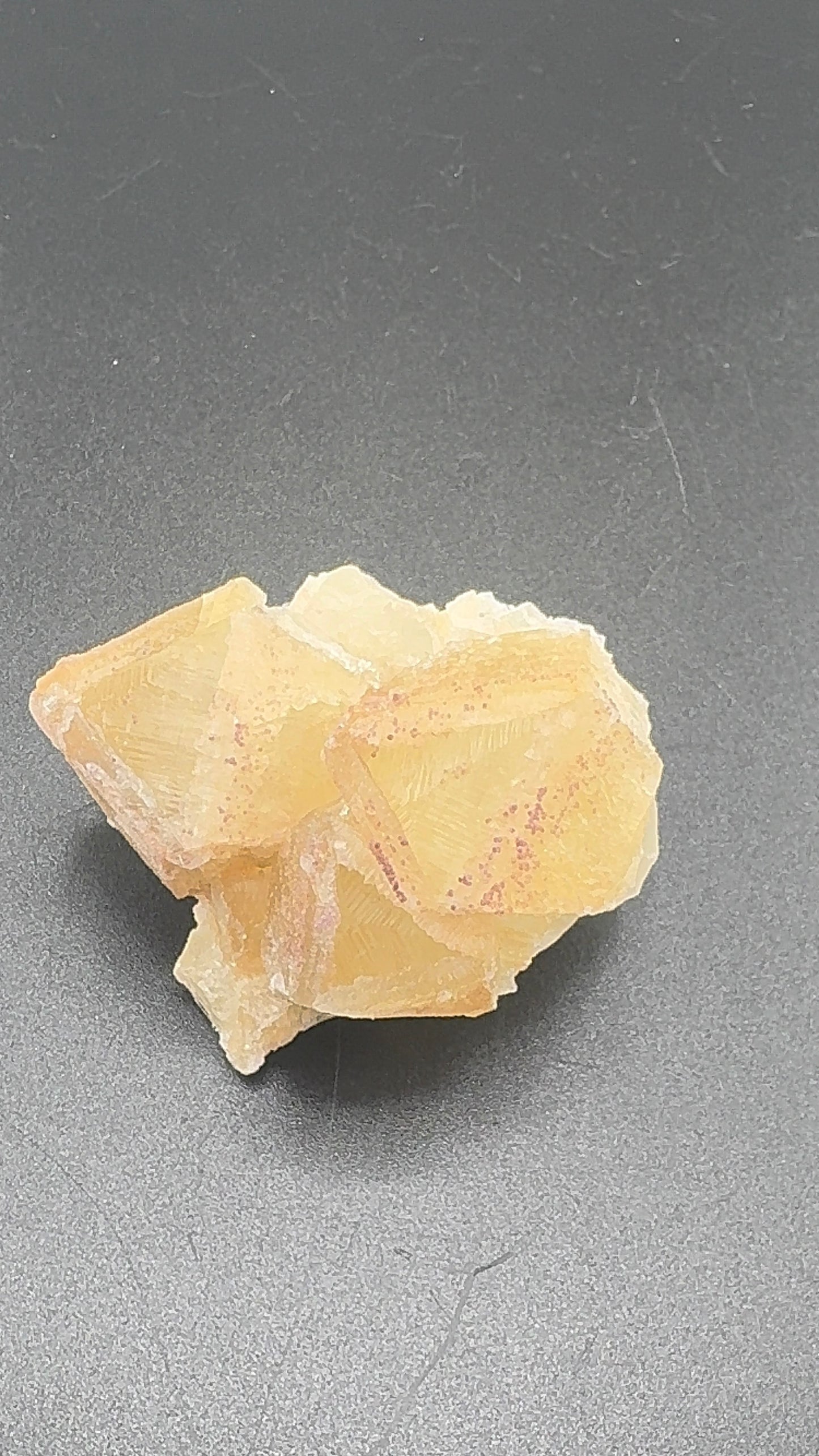 Yttrium Fluorite on Calcite
