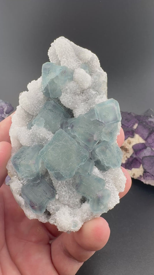 Morandi QR Code Fluorite