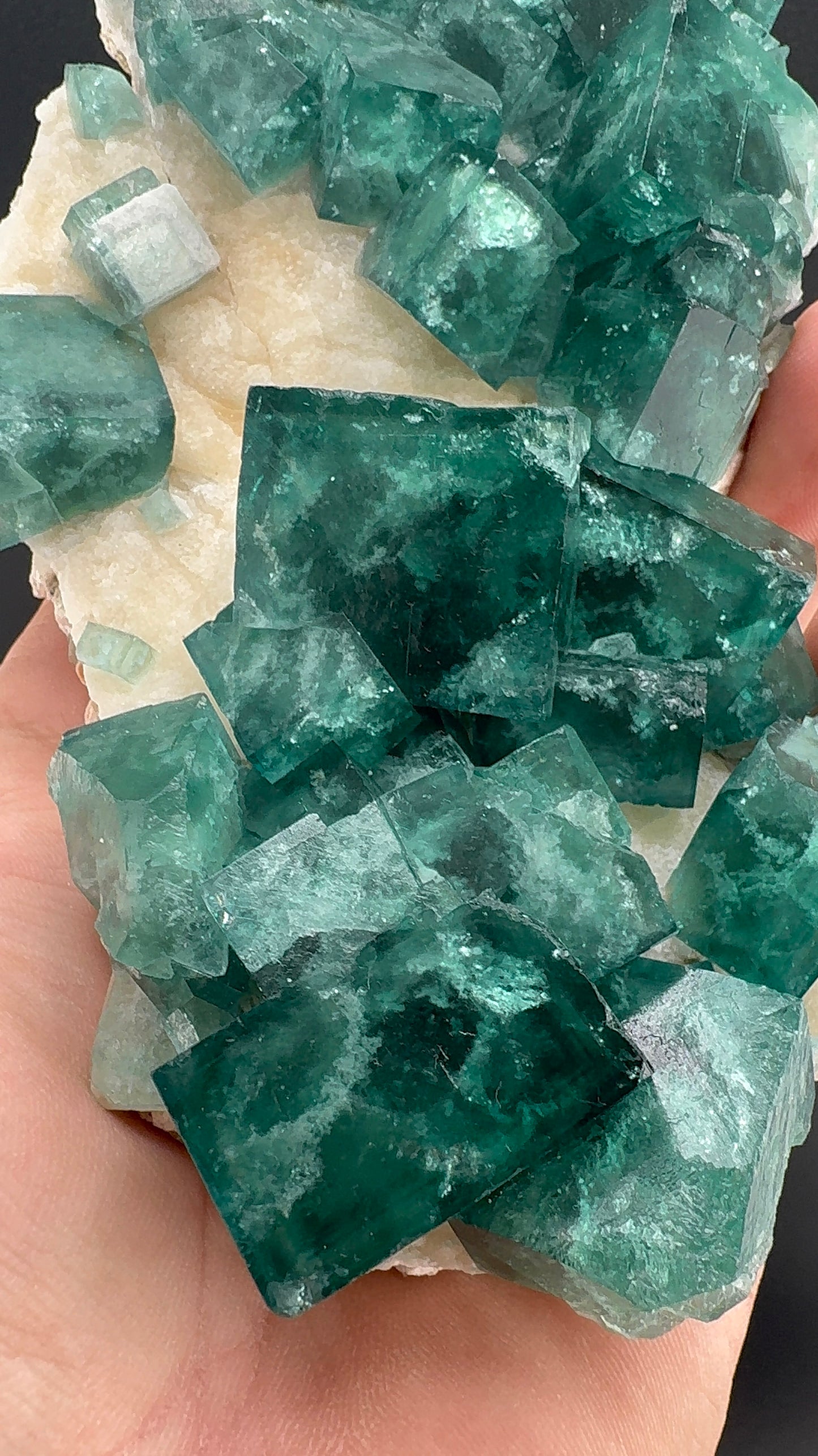 Green Fluorite Matrix from Madagascar (S1)