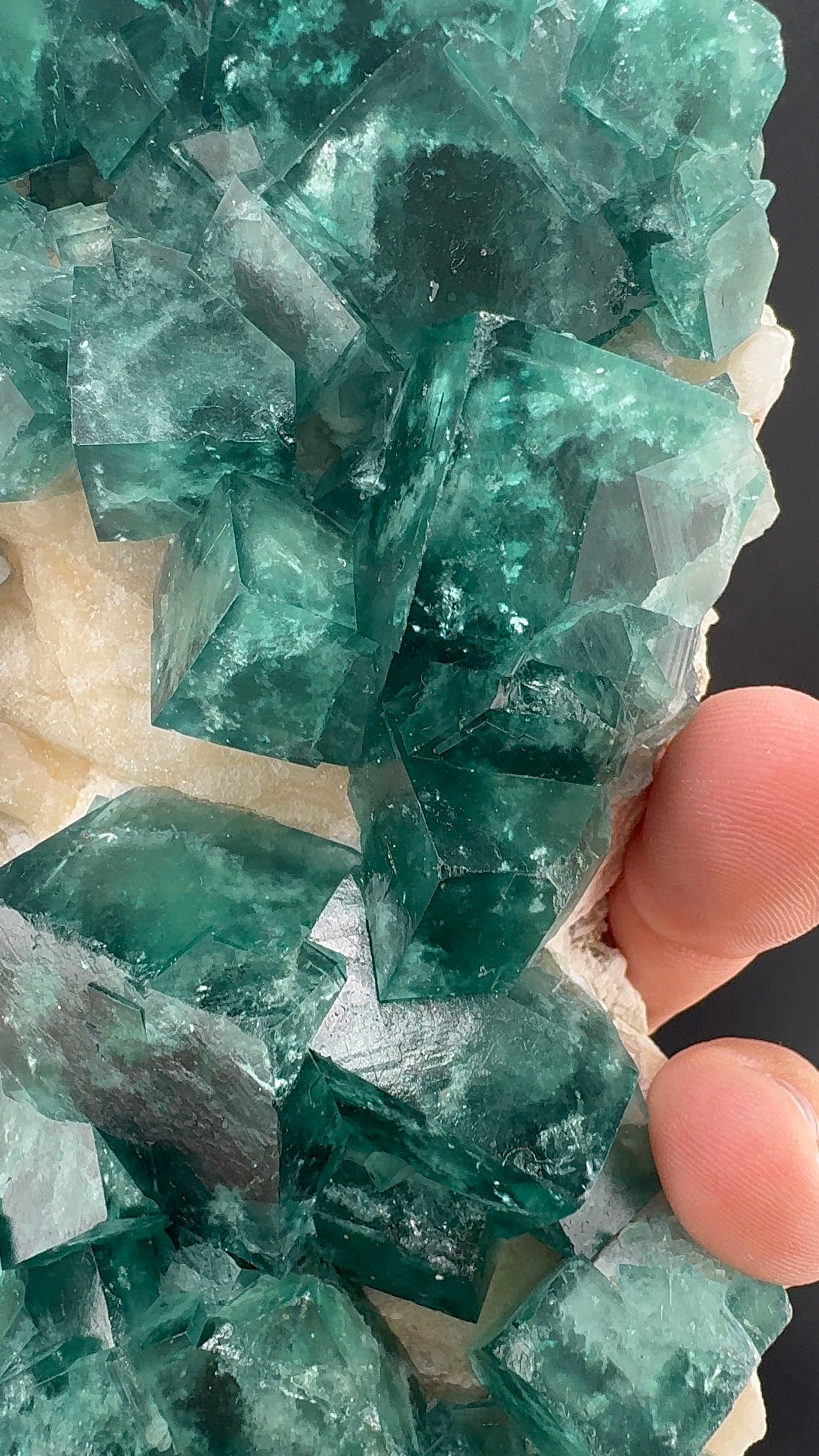 Green Fluorite Matrix from Madagascar (S1)