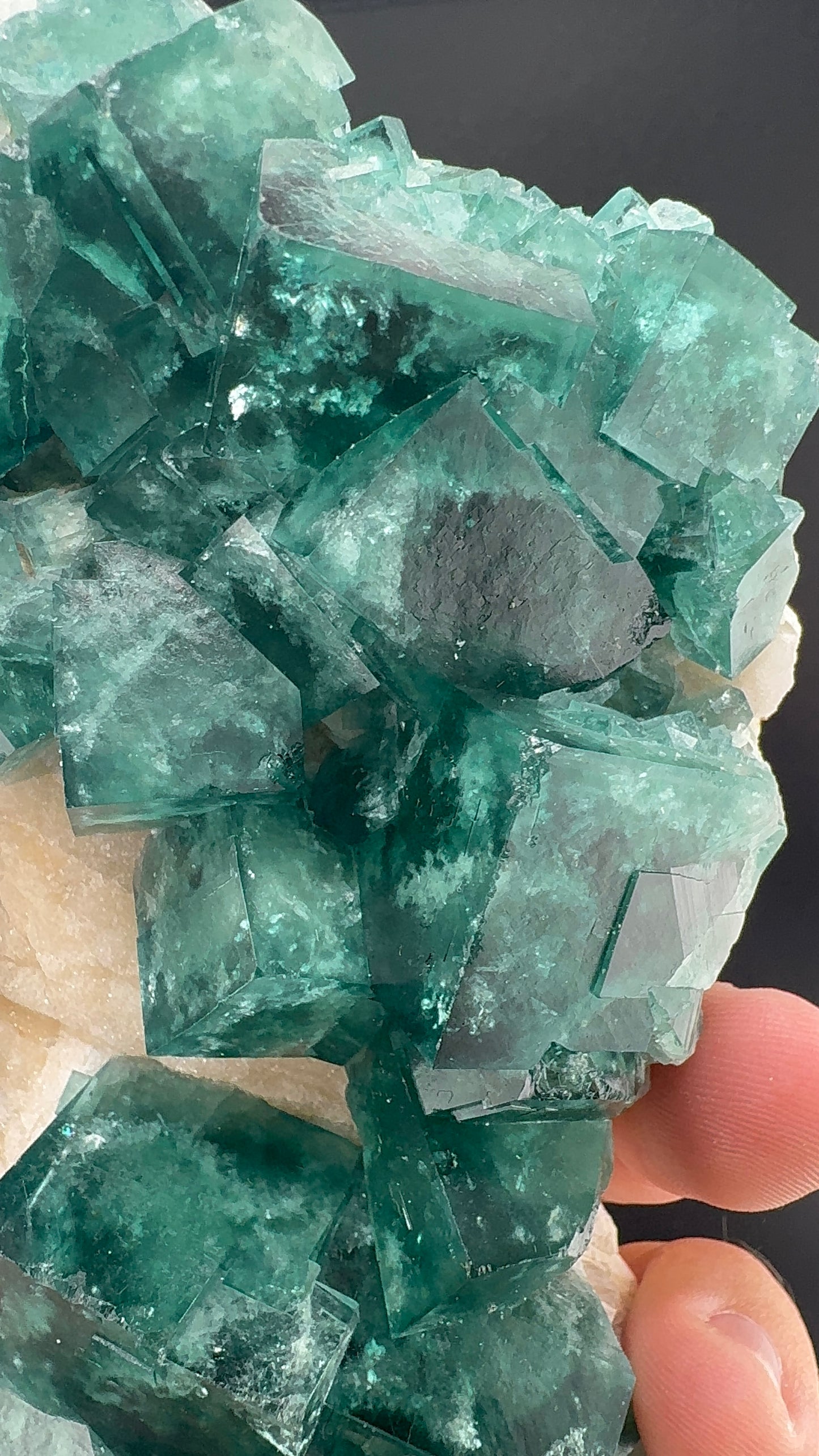Green Fluorite Matrix from Madagascar (S1)