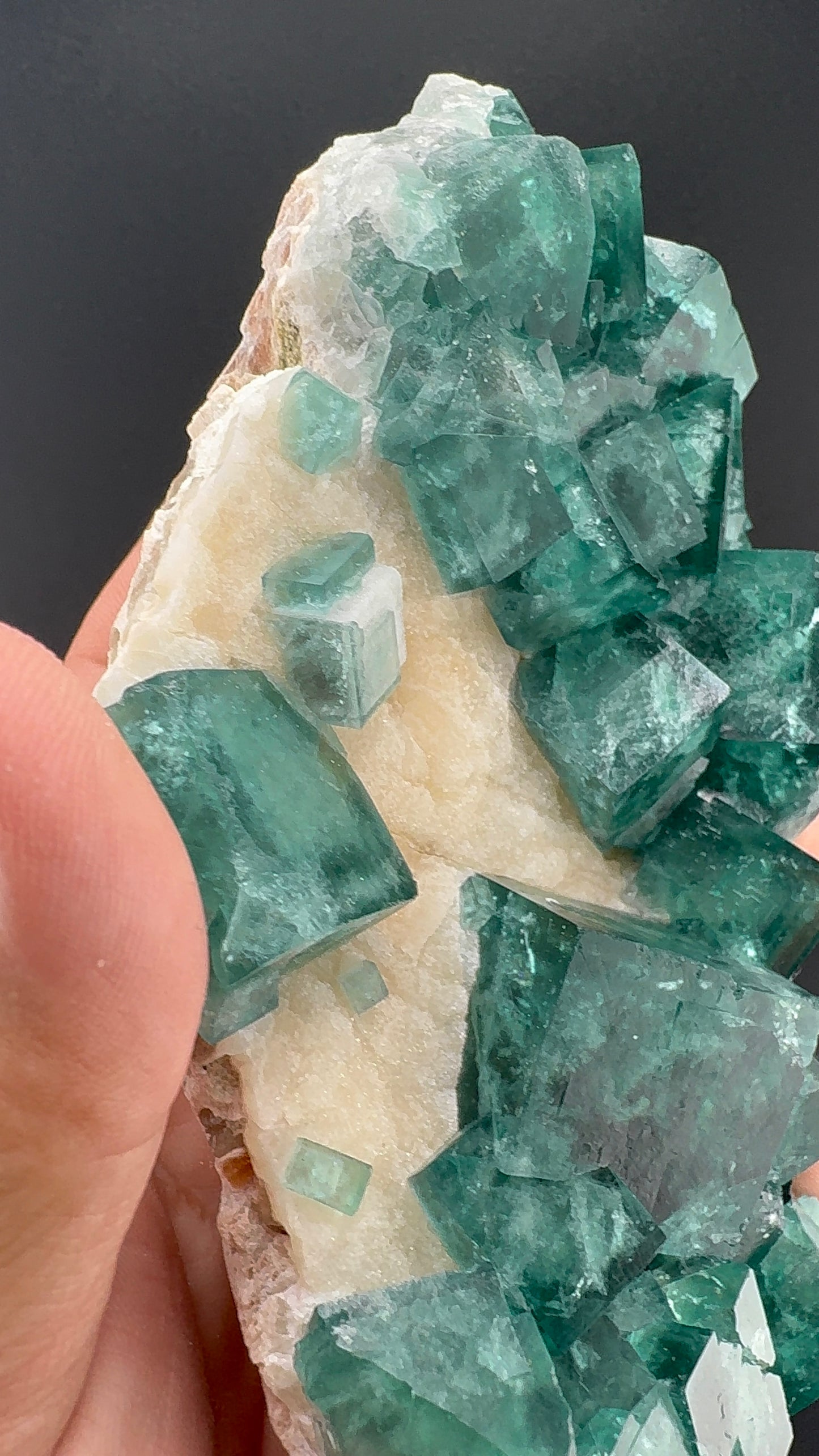 Green Fluorite Matrix from Madagascar (S1)