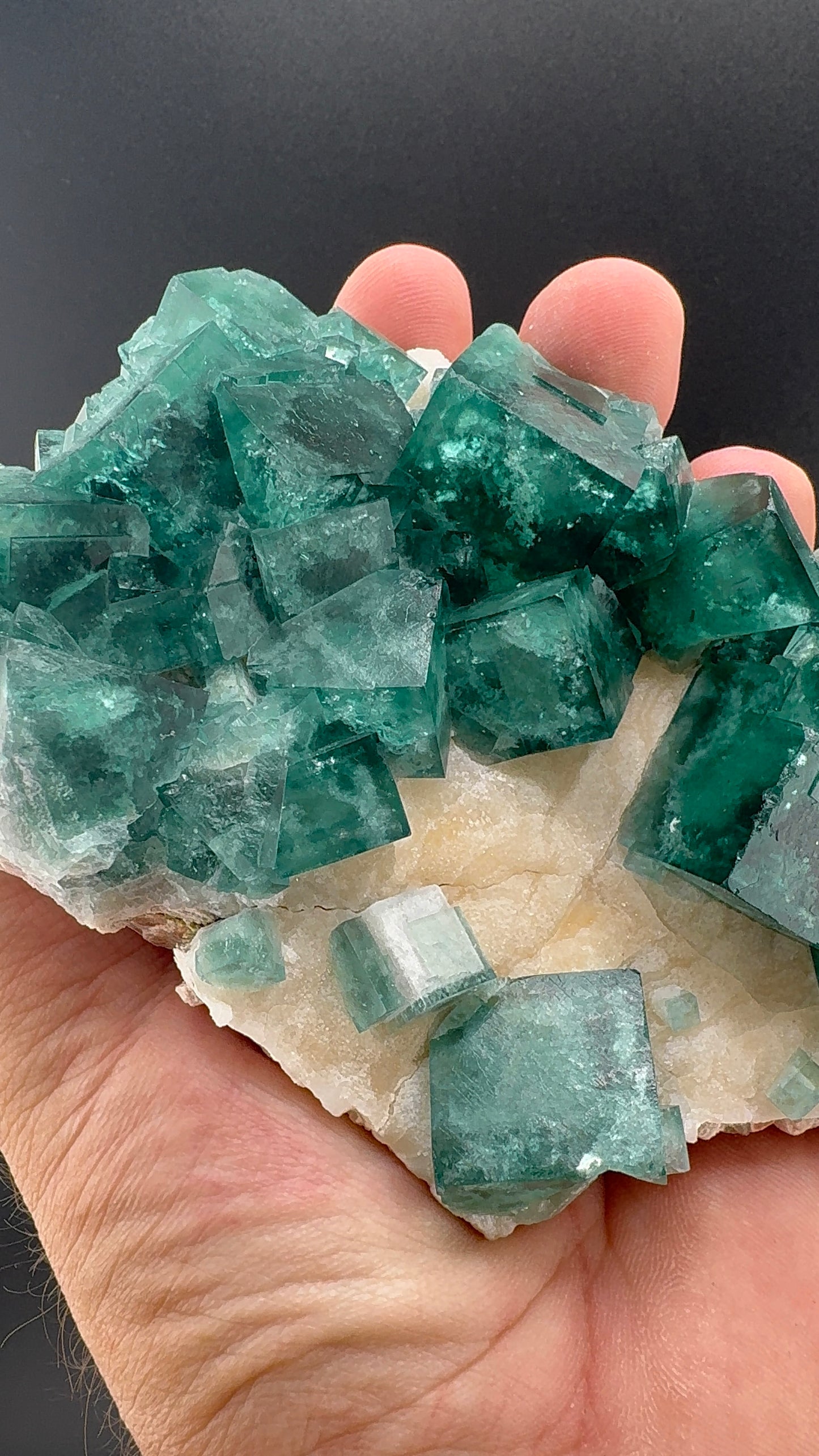 Green Fluorite Matrix from Madagascar (S1)