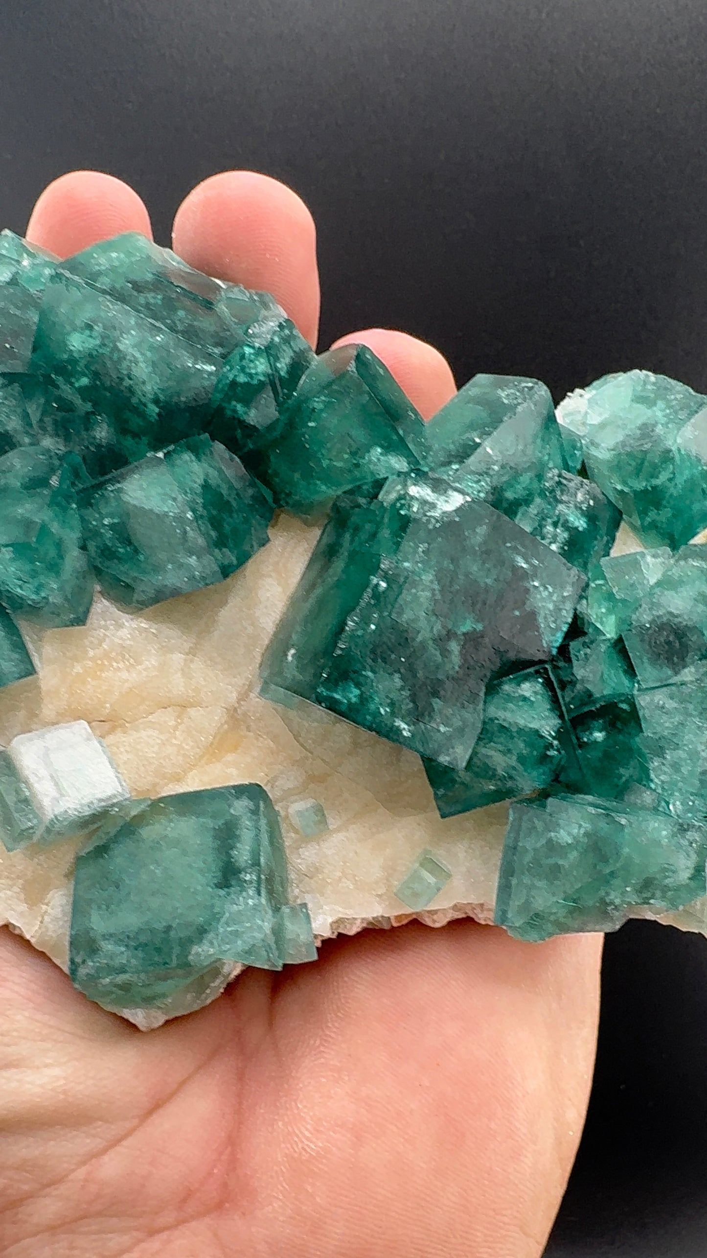 Green Fluorite Matrix from Madagascar (S1)