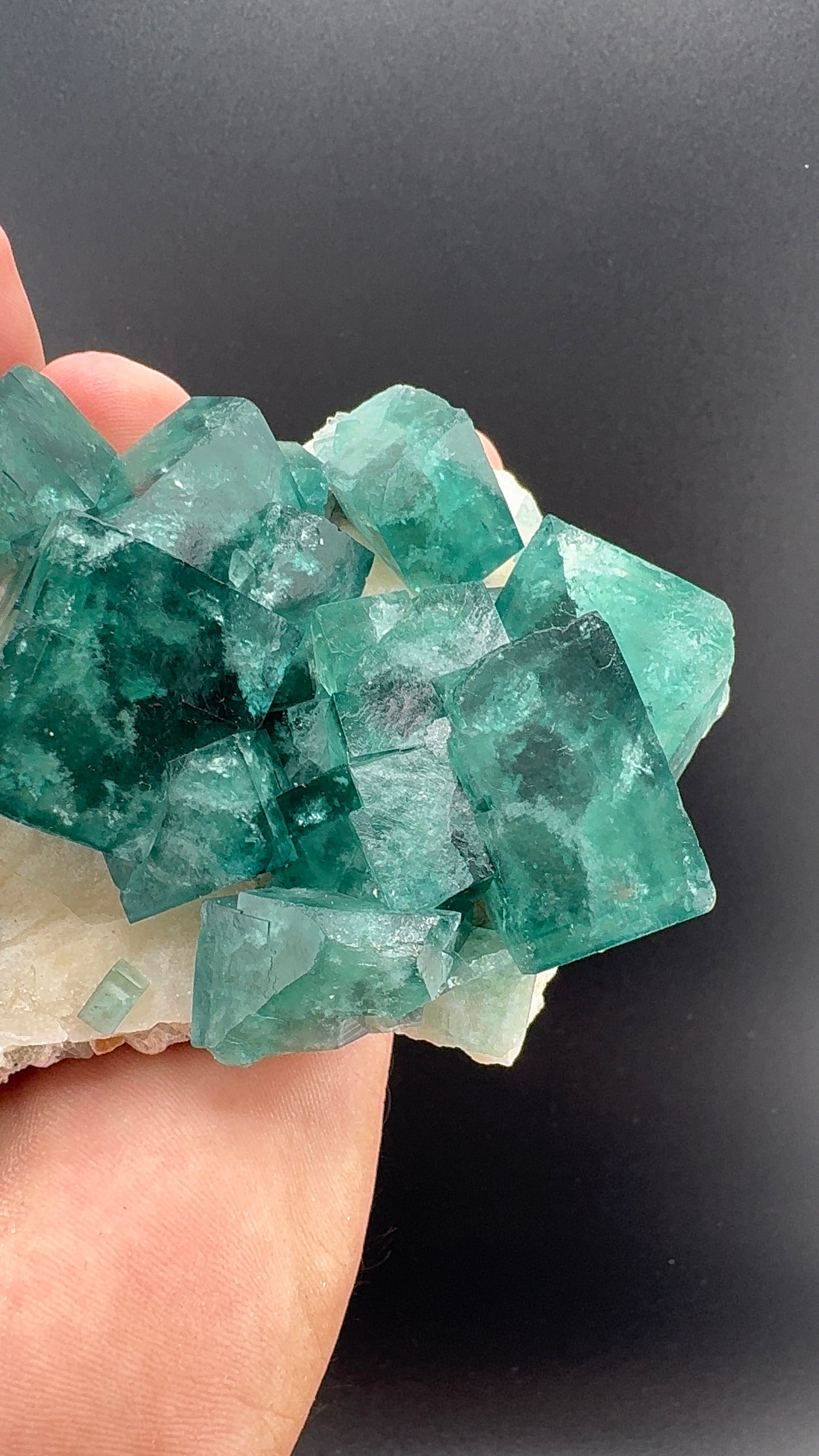 Green Fluorite Matrix from Madagascar (S1)