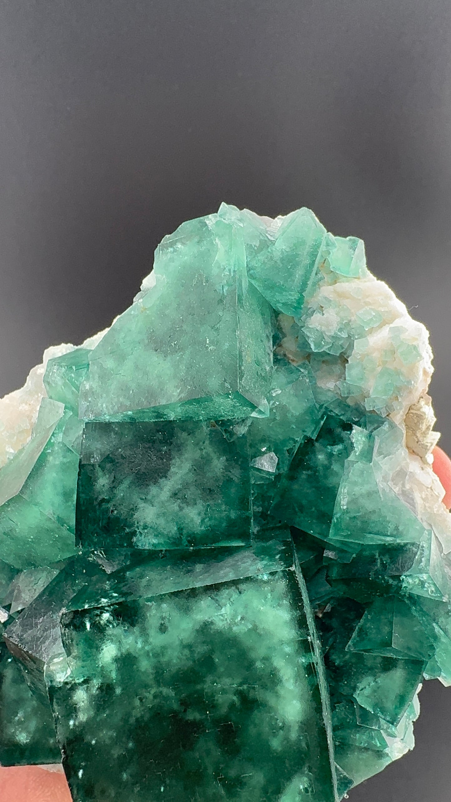 Green Fluorite Matrix from Madagascar (S2)