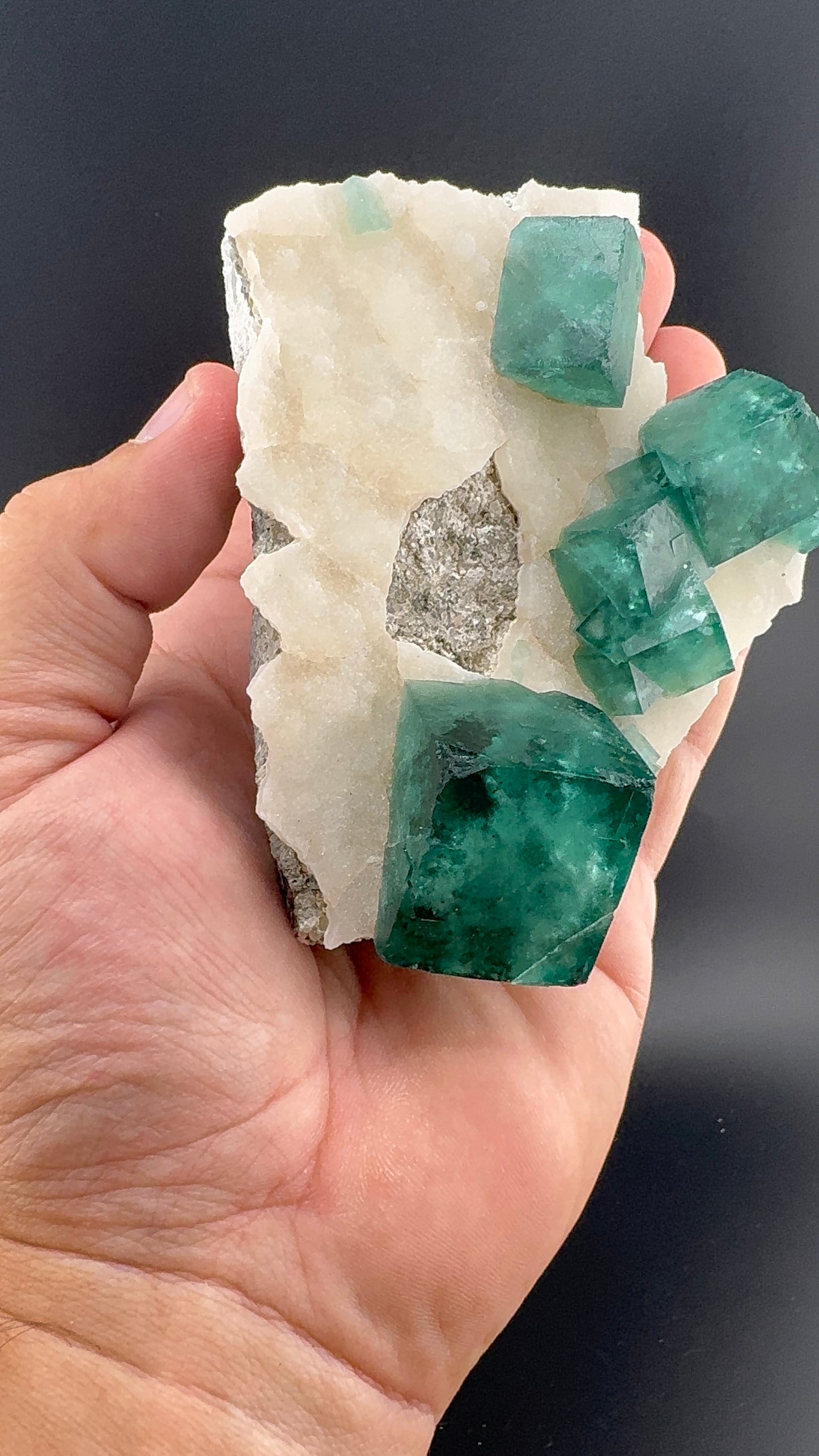 Green Fluorite Matrix from Inner Mongolia (S5)