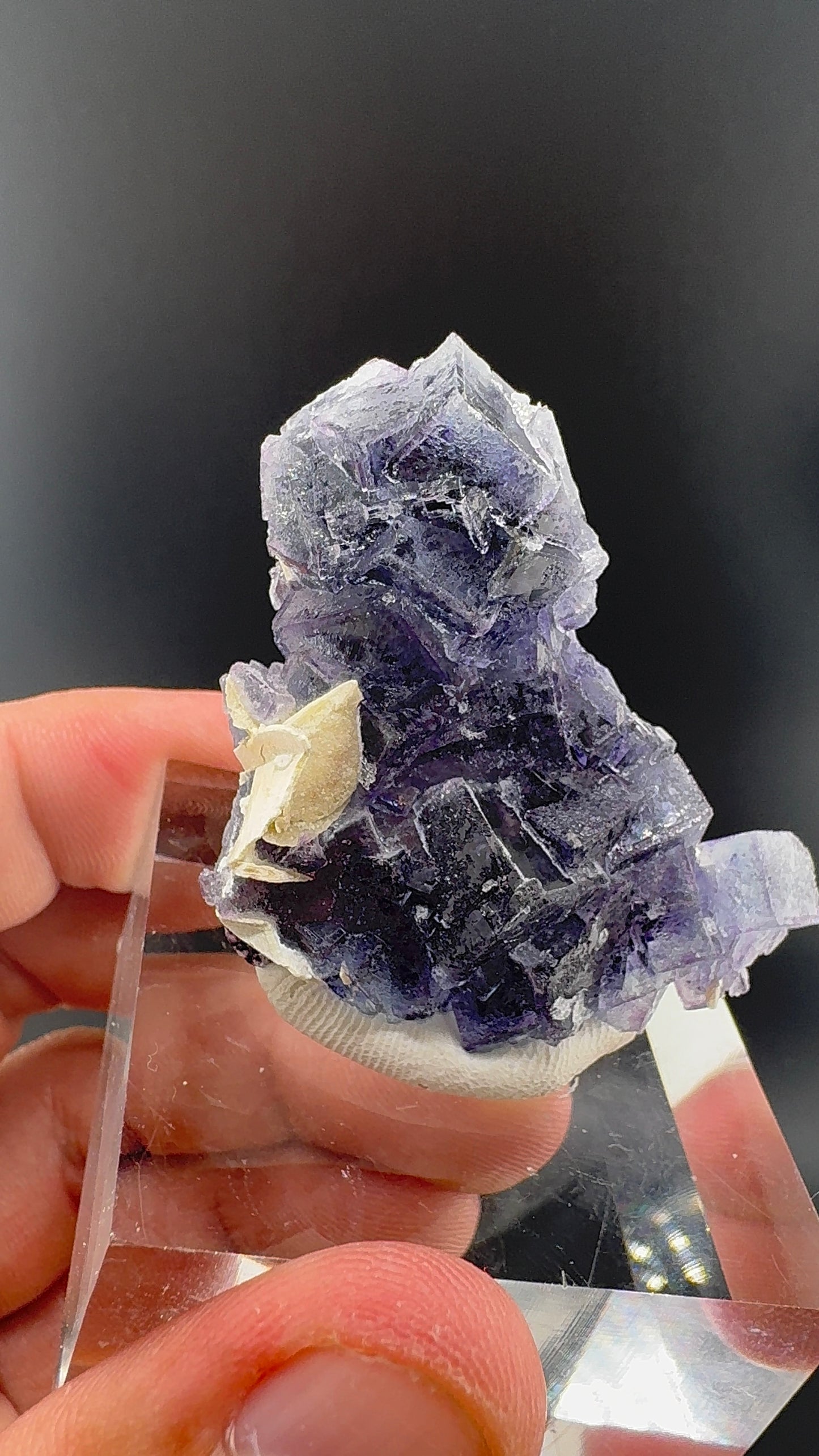 Purple Phantom Fluorite (B2)