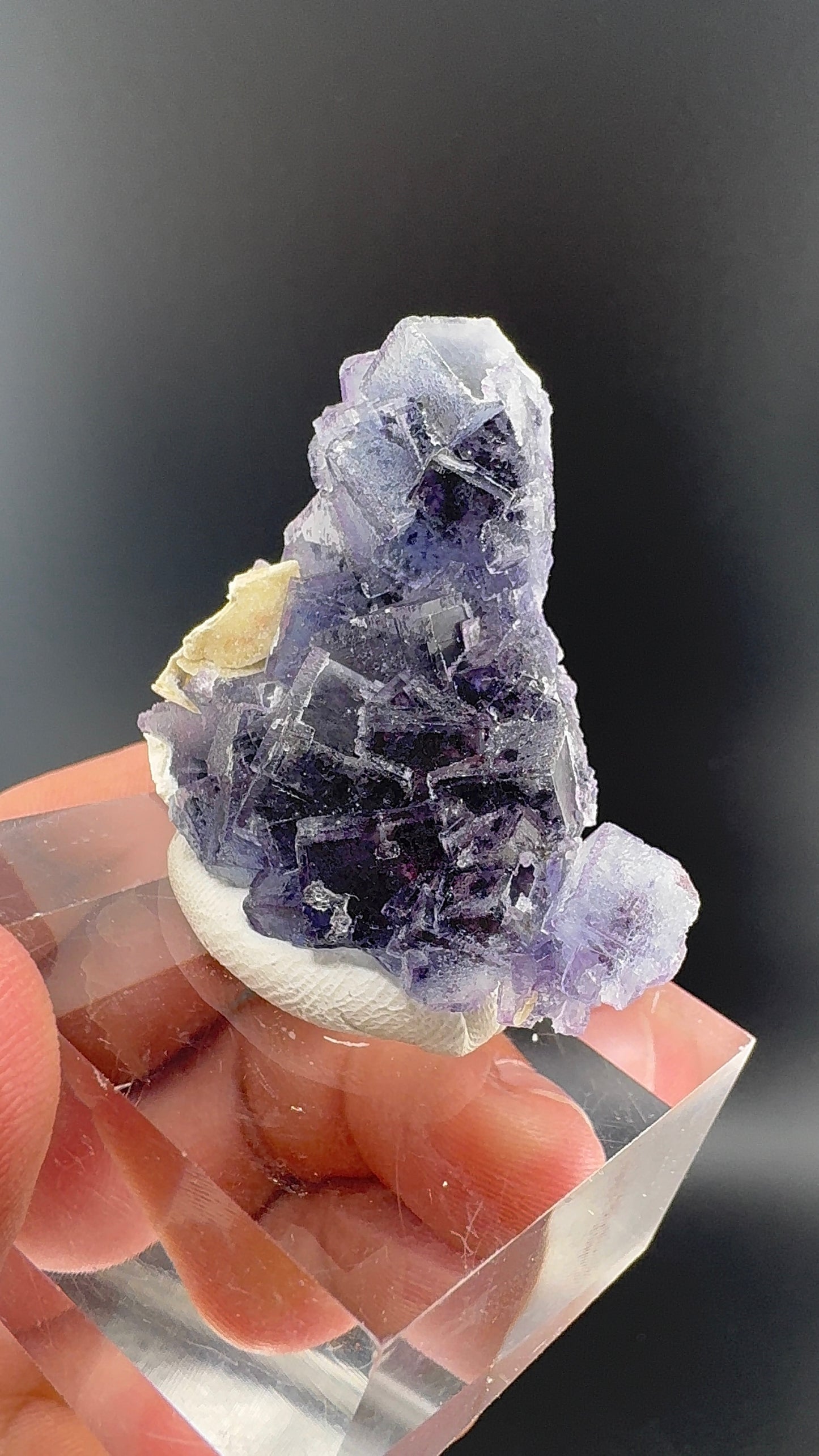 Purple Phantom Fluorite (B2)