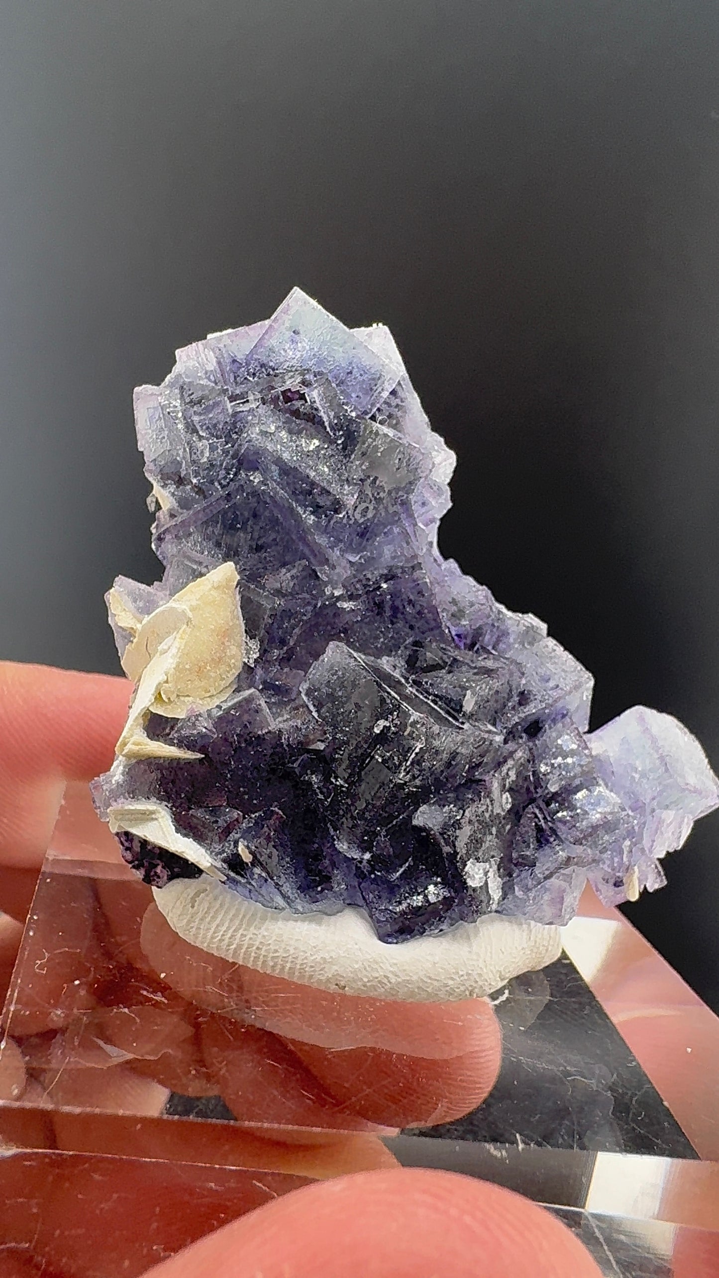 Purple Phantom Fluorite (B2)