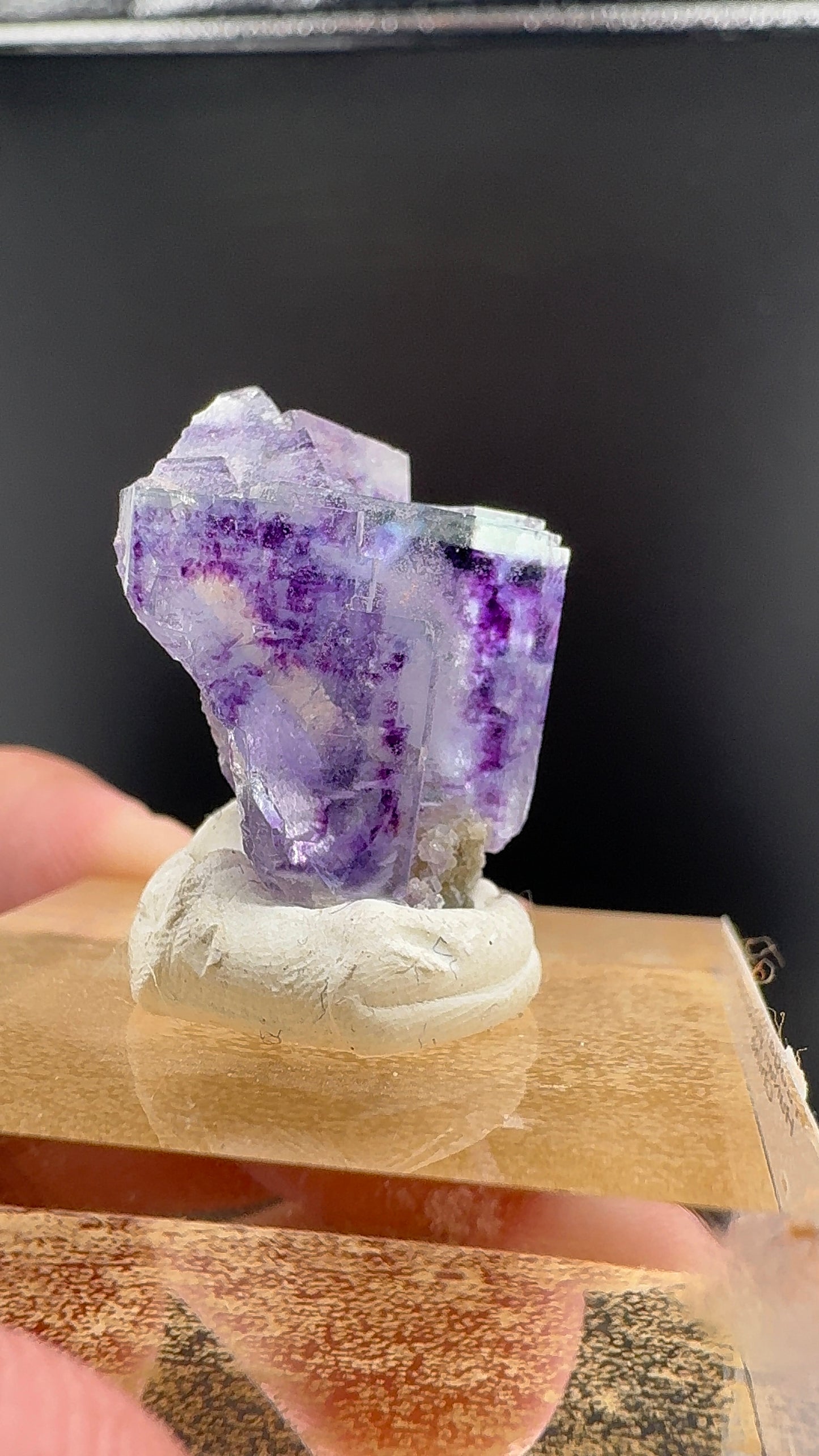 Purple Phantom Fluorite (B13)