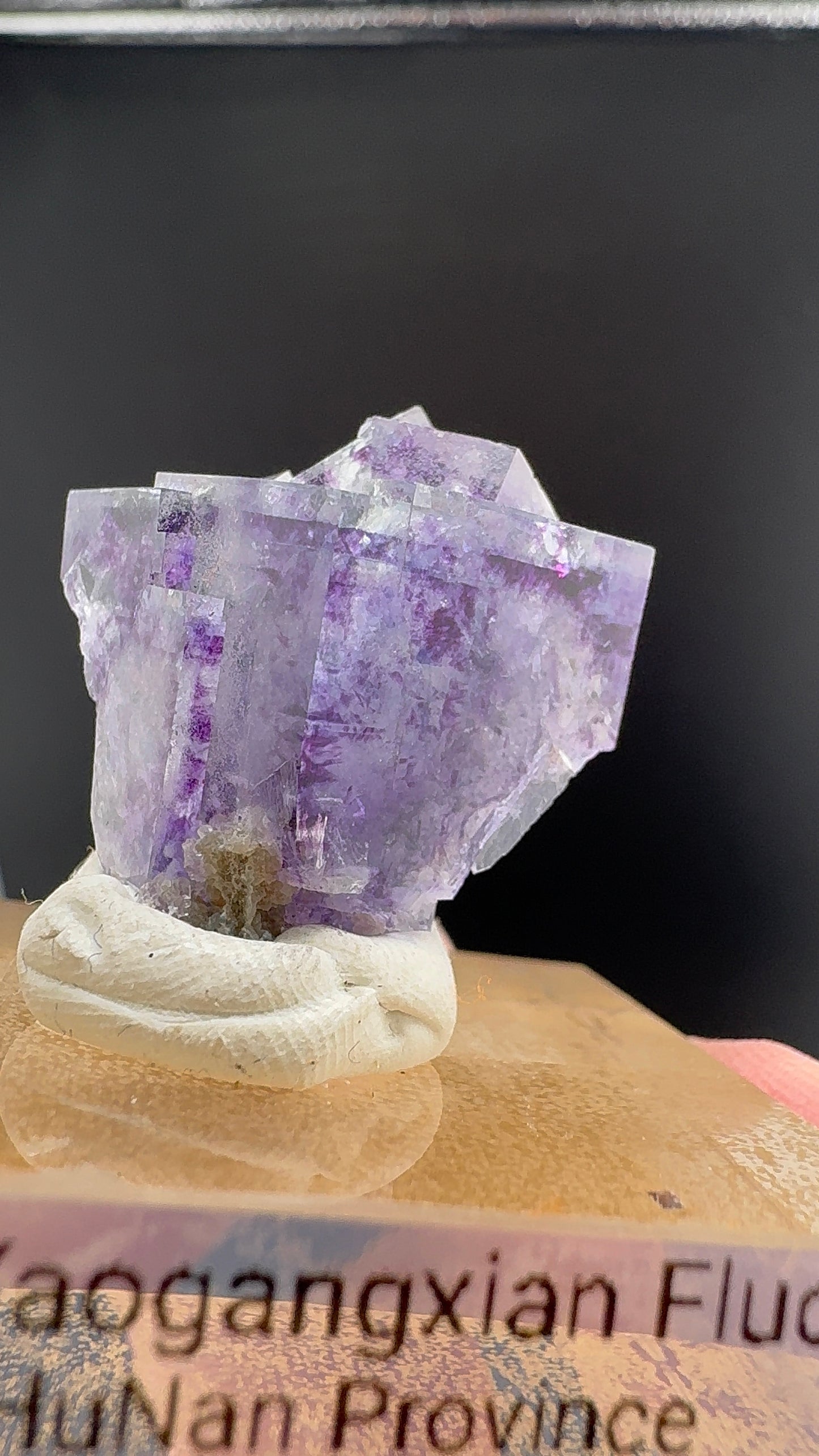 Purple Phantom Fluorite (B13)