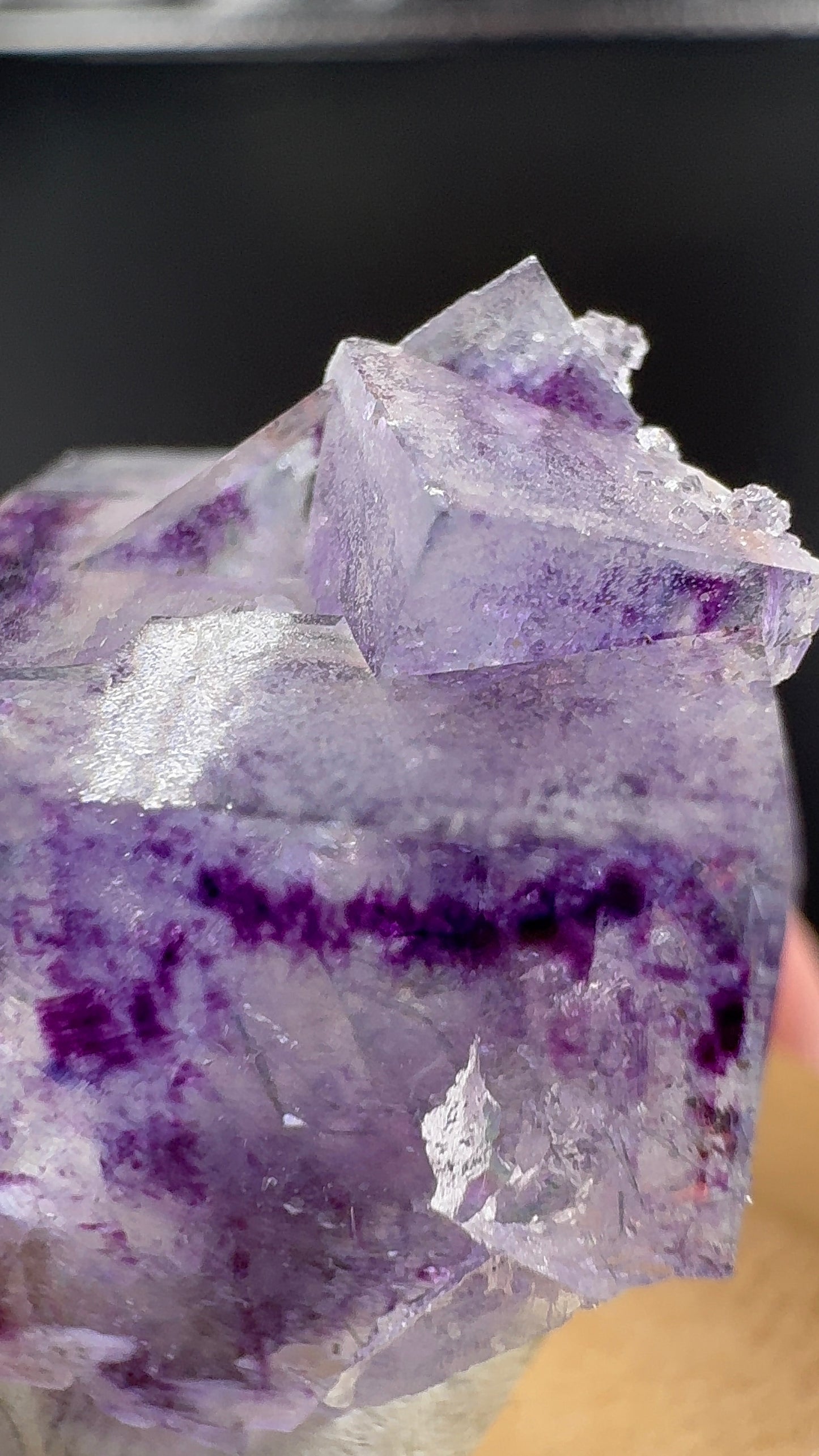 Purple Phantom Fluorite (B13)