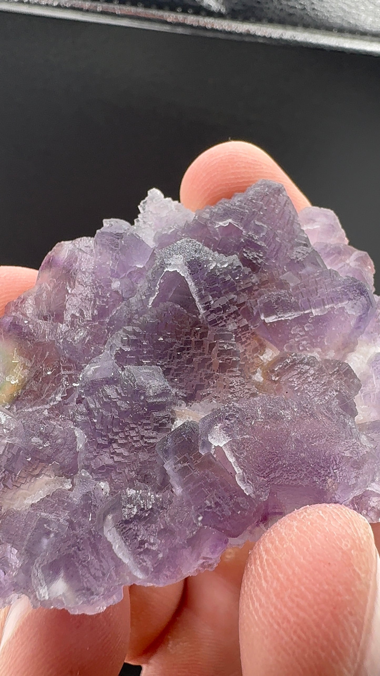 Purple Fluorite from Zhejiang (S10)