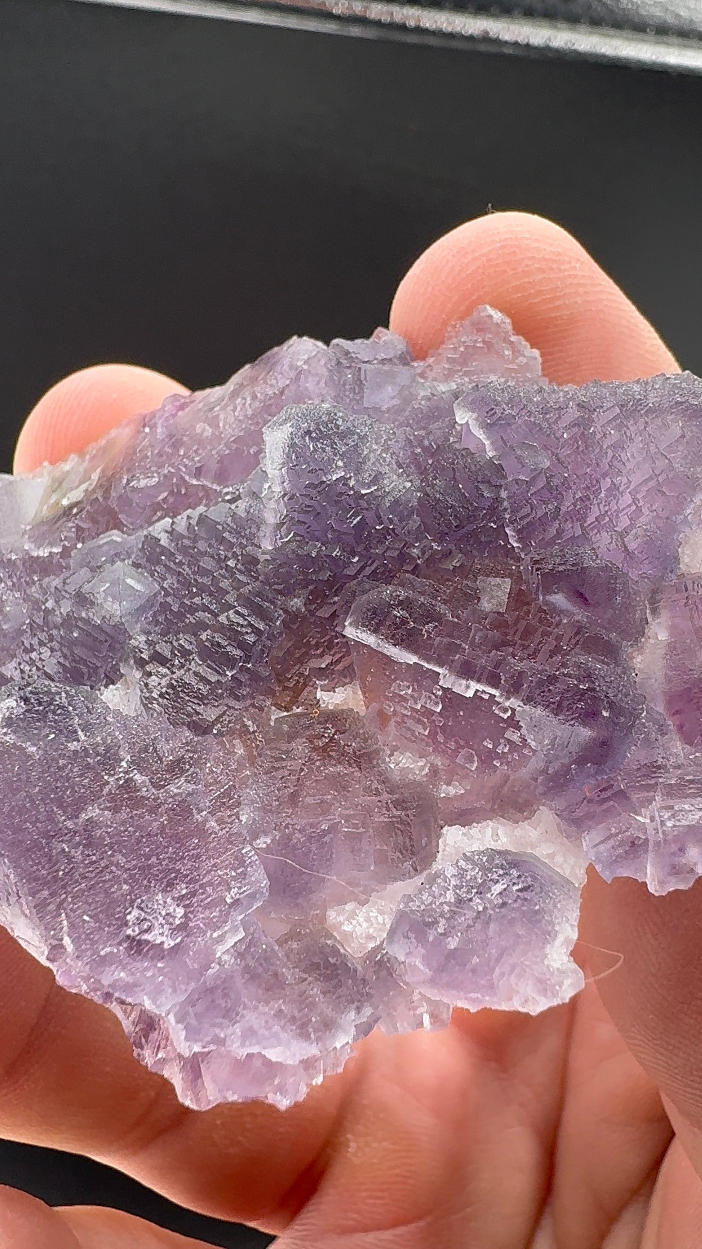 Purple Fluorite from Zhejiang (S10)