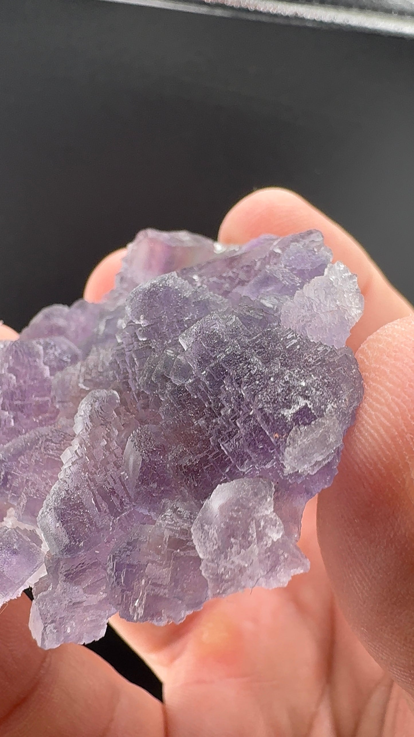 Purple Fluorite from Zhejiang (S10)