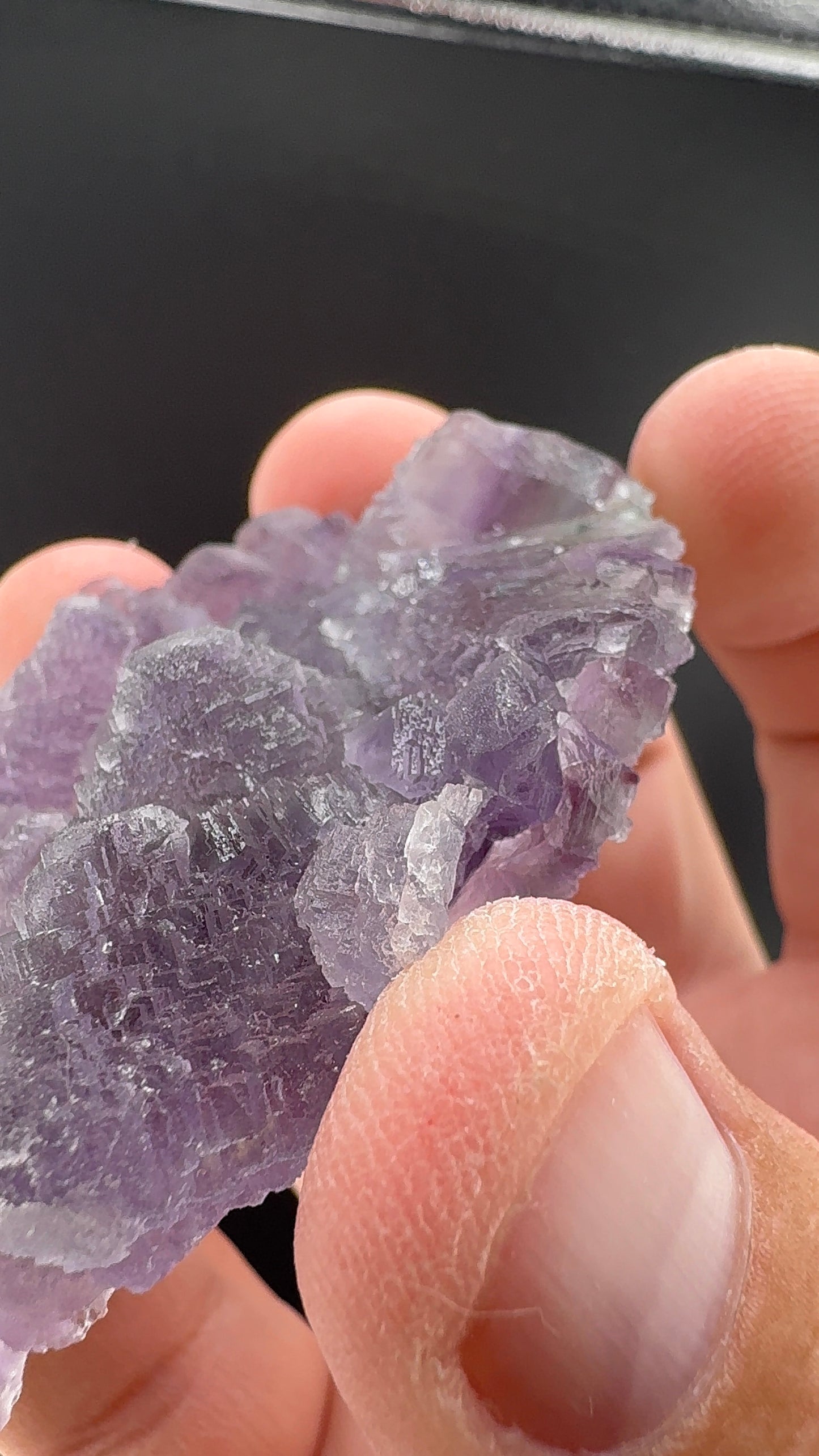 Purple Fluorite from Zhejiang (S10)
